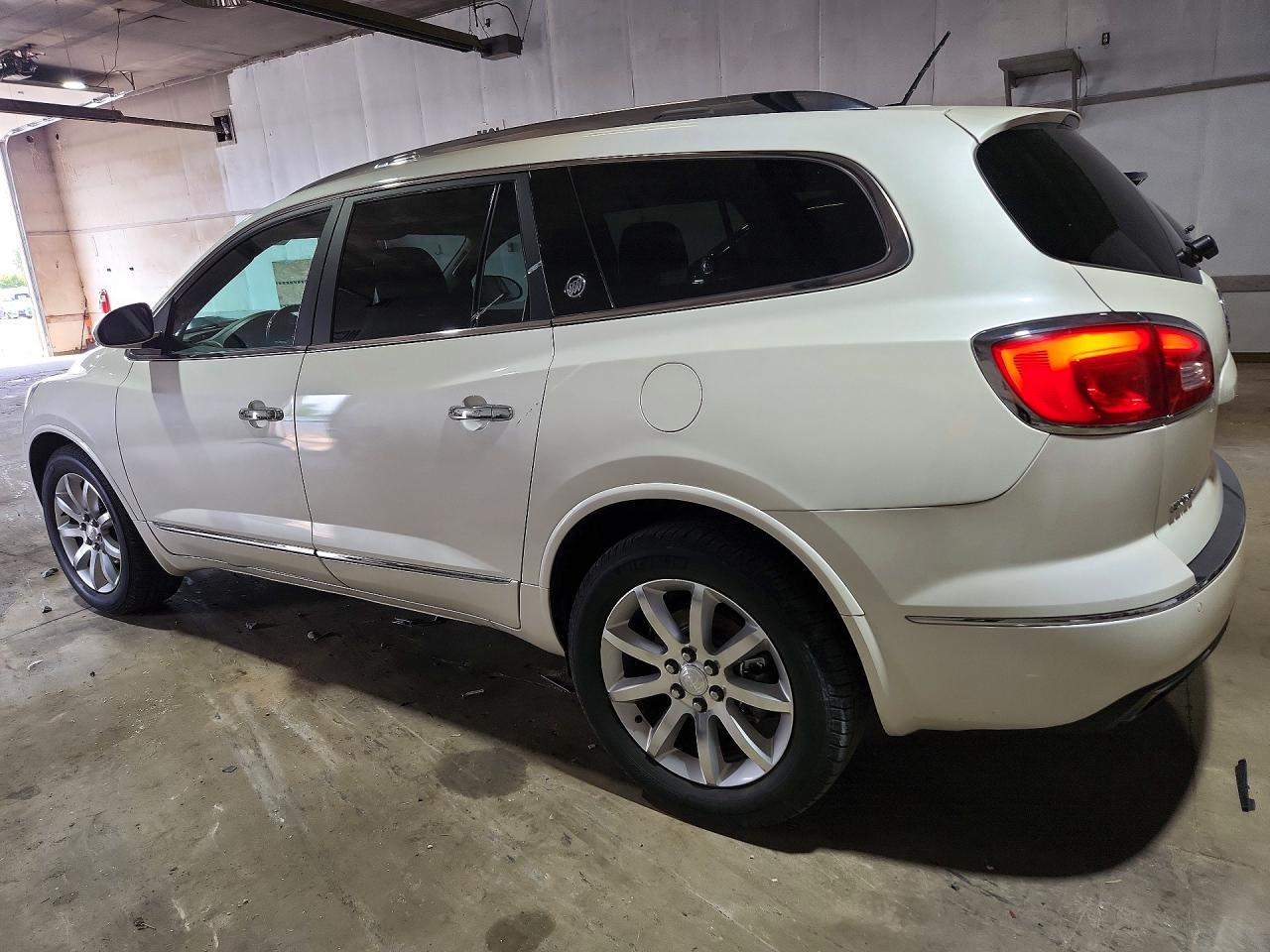 2013 Buick Enclave White vin: 5GAKVDKDXDJ210768