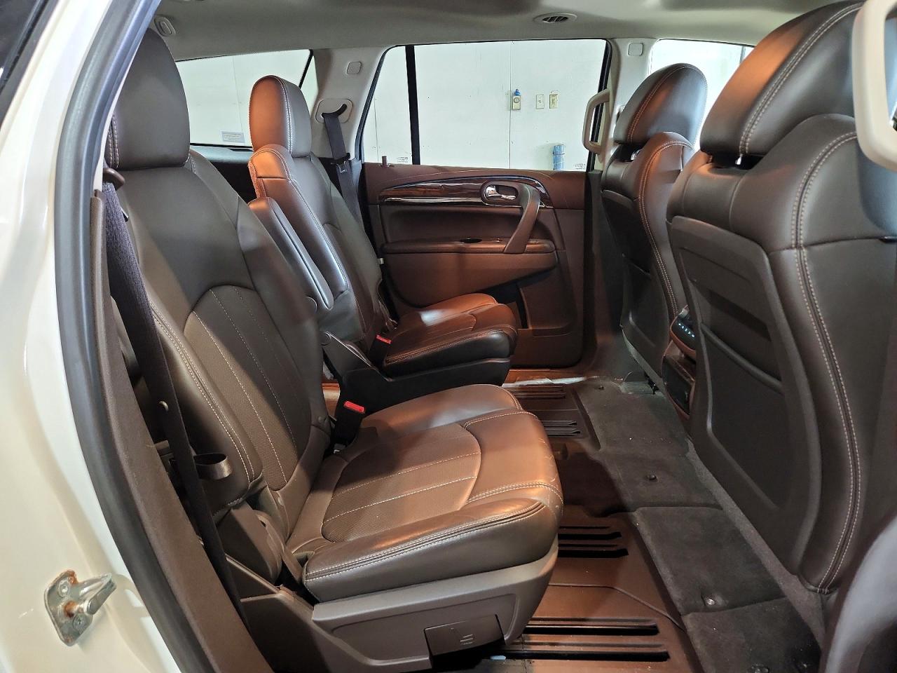 2013 Buick Enclave White vin: 5GAKVDKDXDJ210768