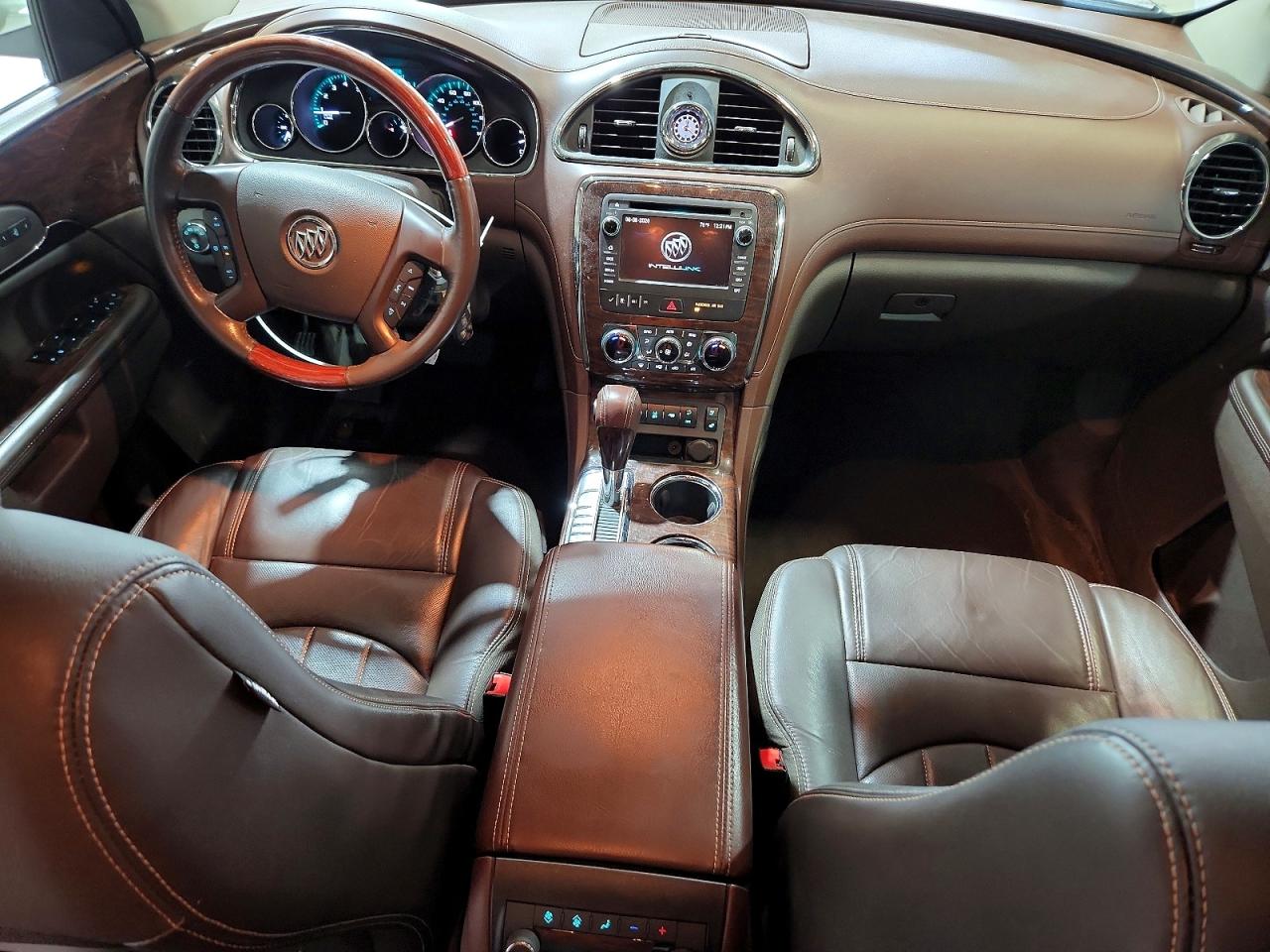 2013 Buick Enclave White vin: 5GAKVDKDXDJ210768