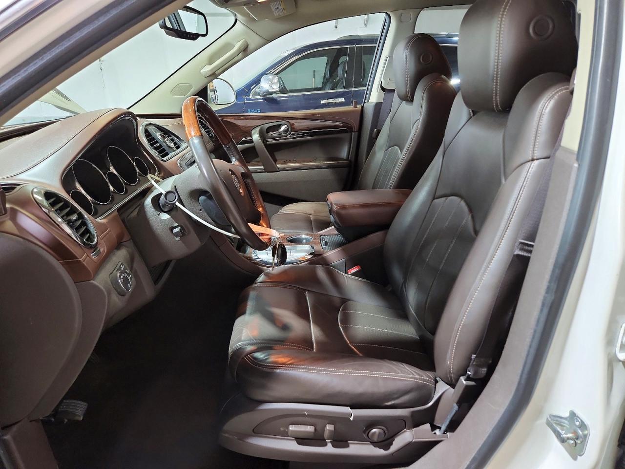 2013 Buick Enclave White vin: 5GAKVDKDXDJ210768