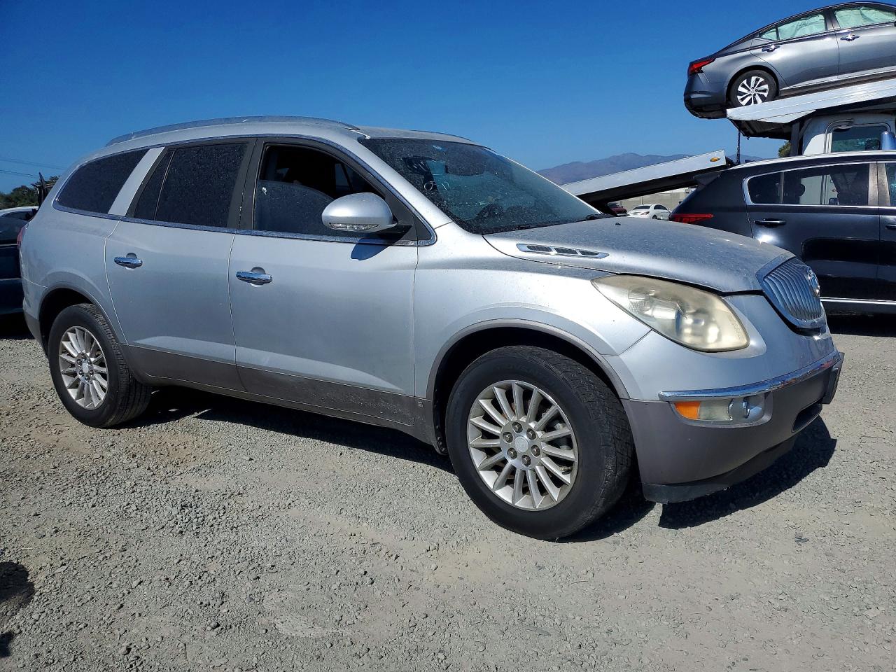 2010 Buick Enclave Cx Silver vin: 5GALRAED7AJ150284