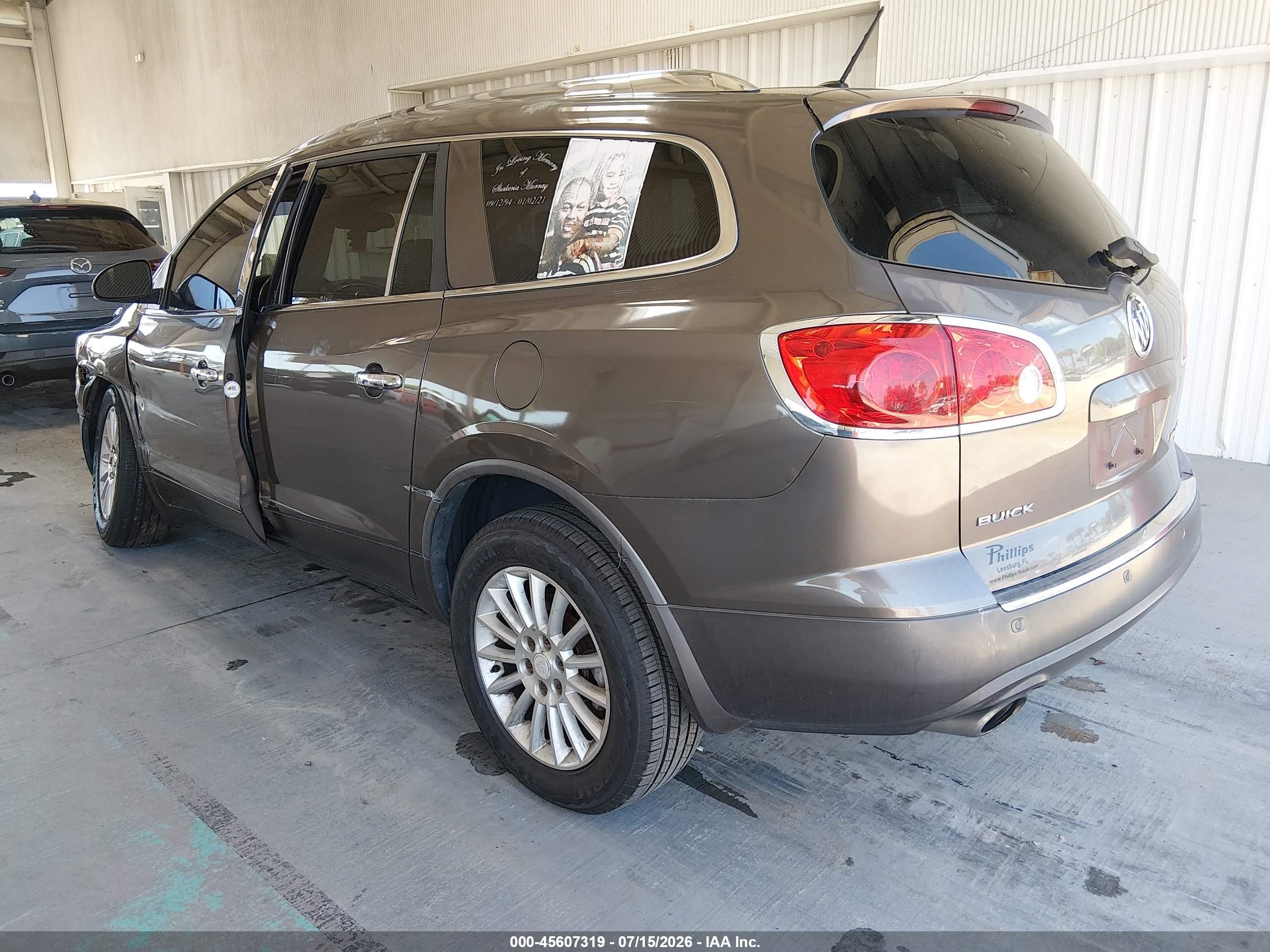 2010 Buick Enclave 1xl Коричневый vin: 5GALRBED0AJ126401