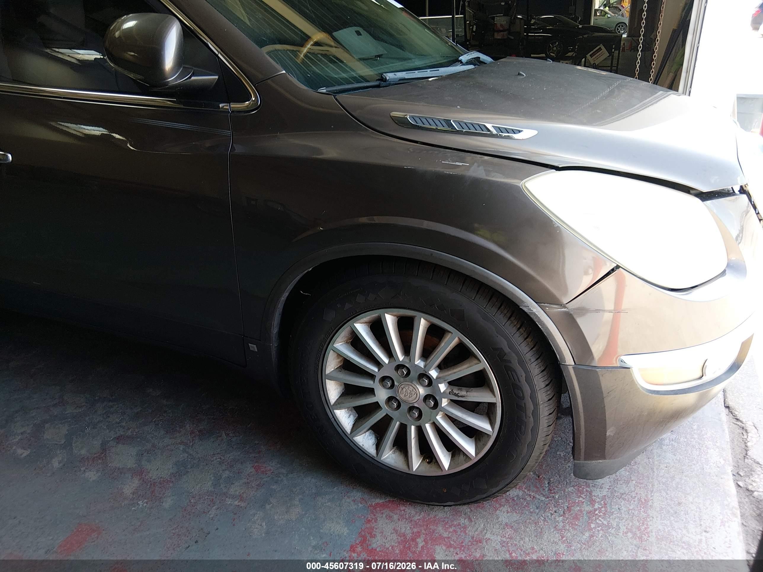 2010 Buick Enclave 1xl Brown vin: 5GALRBED0AJ126401