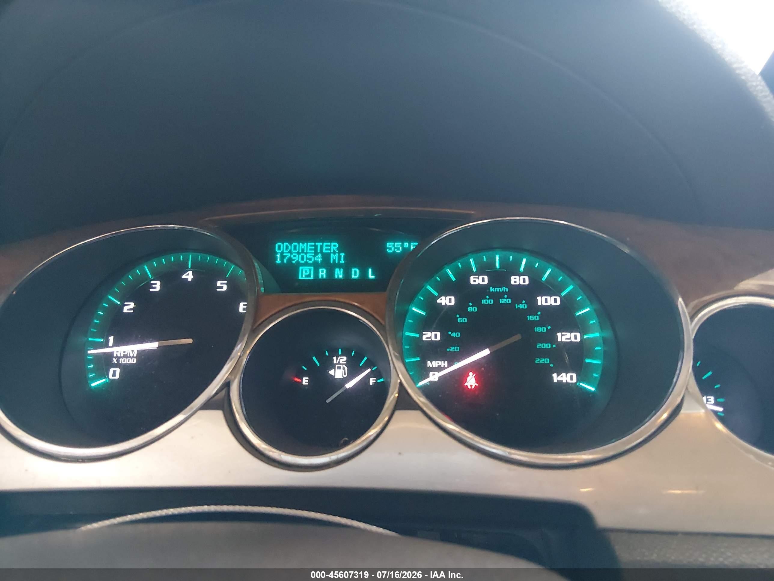 2010 Buick Enclave 1xl Коричневый vin: 5GALRBED0AJ126401
