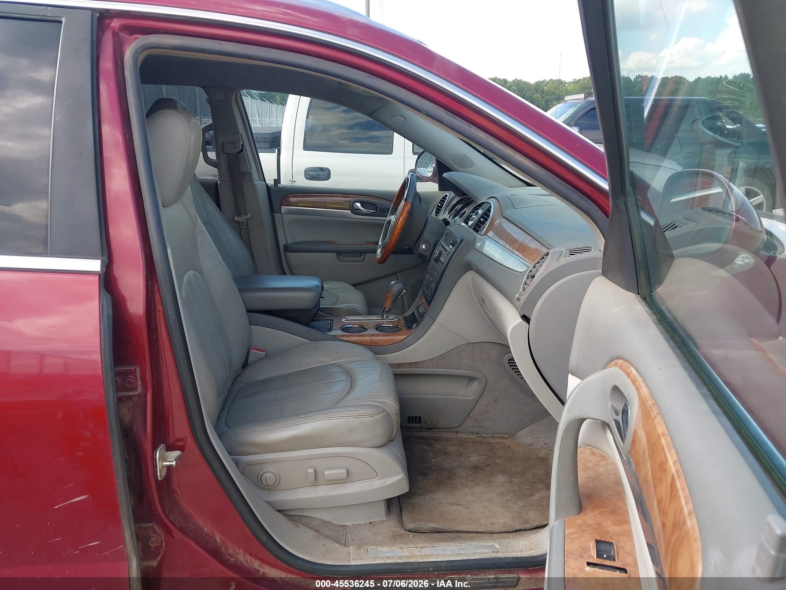 2010 Buick Enclave 1xl Red vin: 5GALRBED0AJ136734