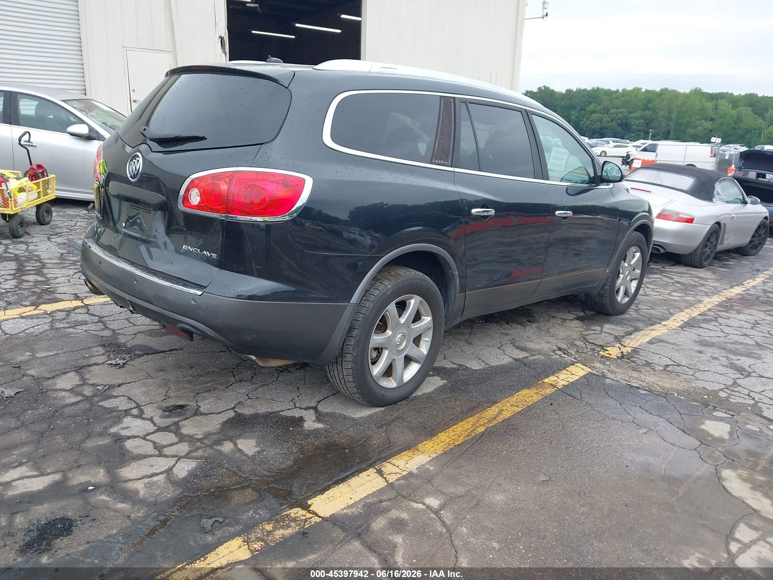 2010 Buick Enclave 1xl Черный vin: 5GALRBED0AJ145868