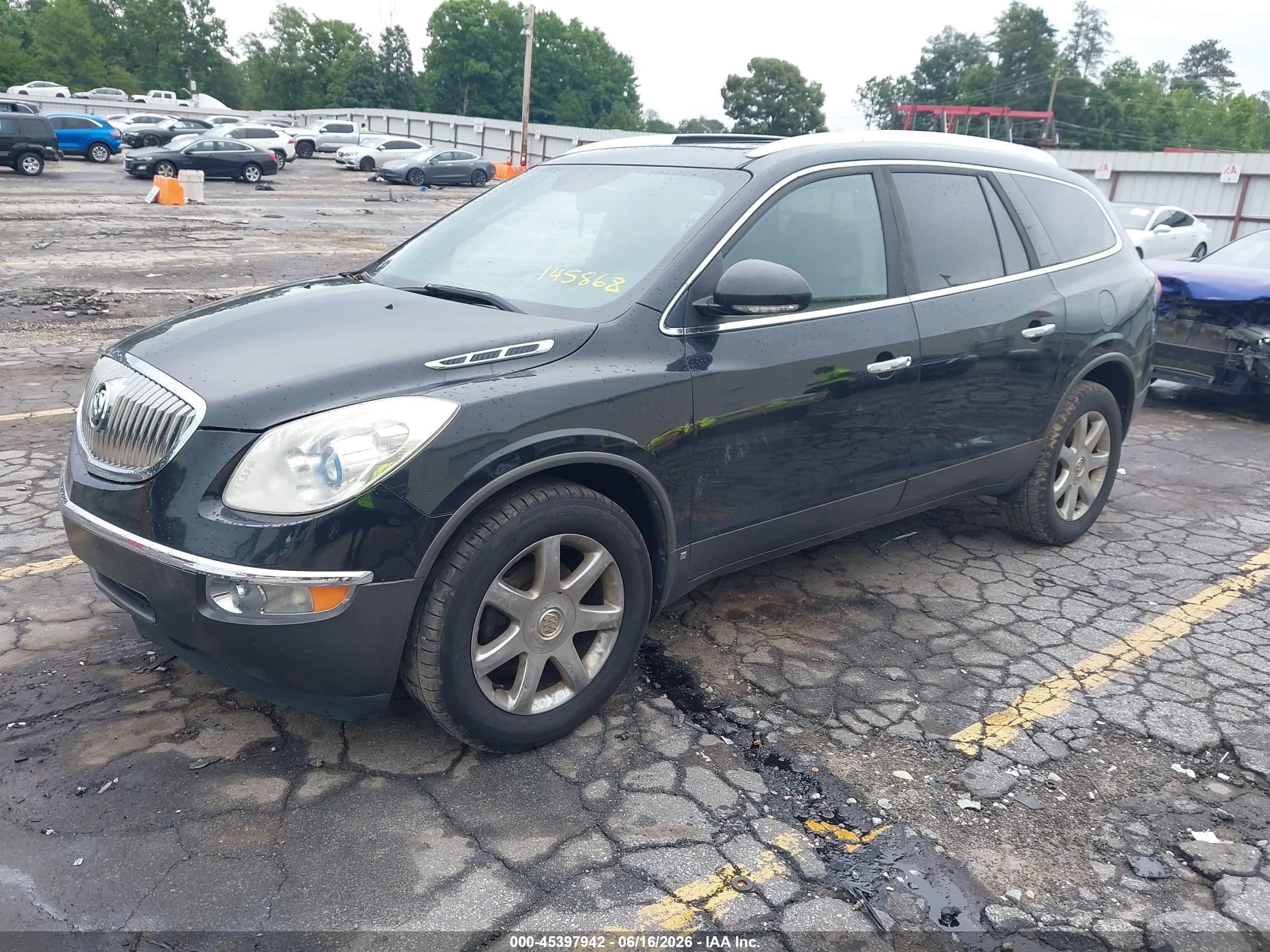 2010 Buick Enclave 1xl Черный vin: 5GALRBED0AJ145868