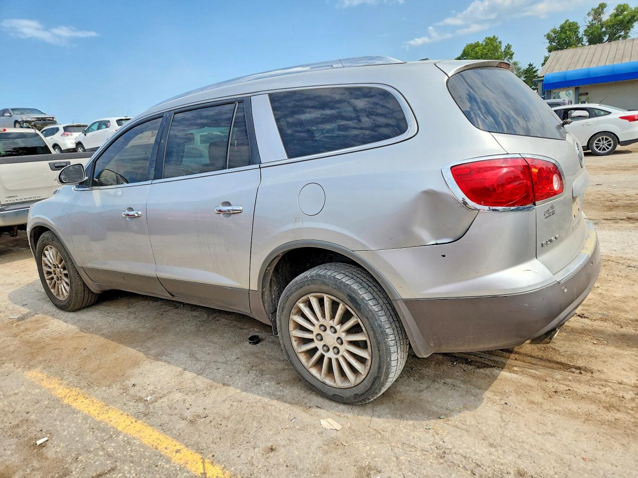 2010 Buick Enclave Cxl Серебряный vin: 5GALRBED0AJ264374