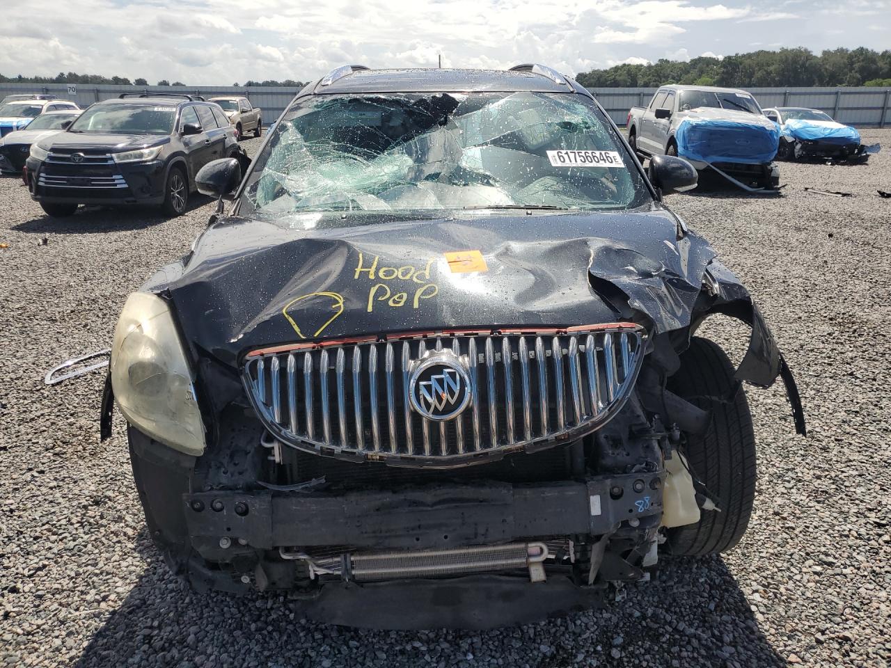 2010 Buick Enclave Cxl Black vin: 5GALRBED1AJ146527