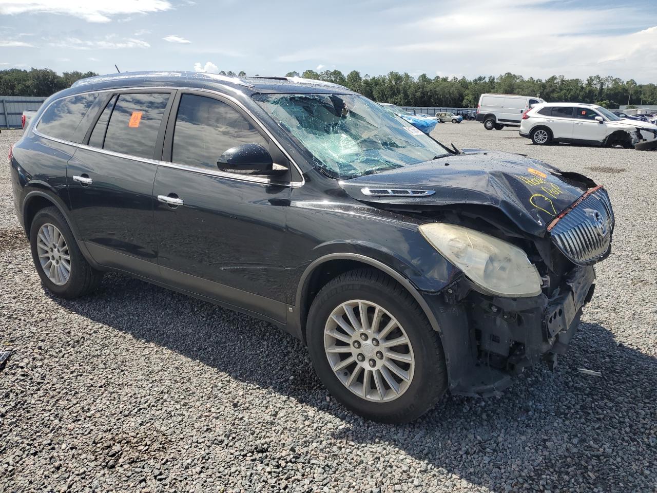 2010 Buick Enclave Cxl Black vin: 5GALRBED1AJ146527