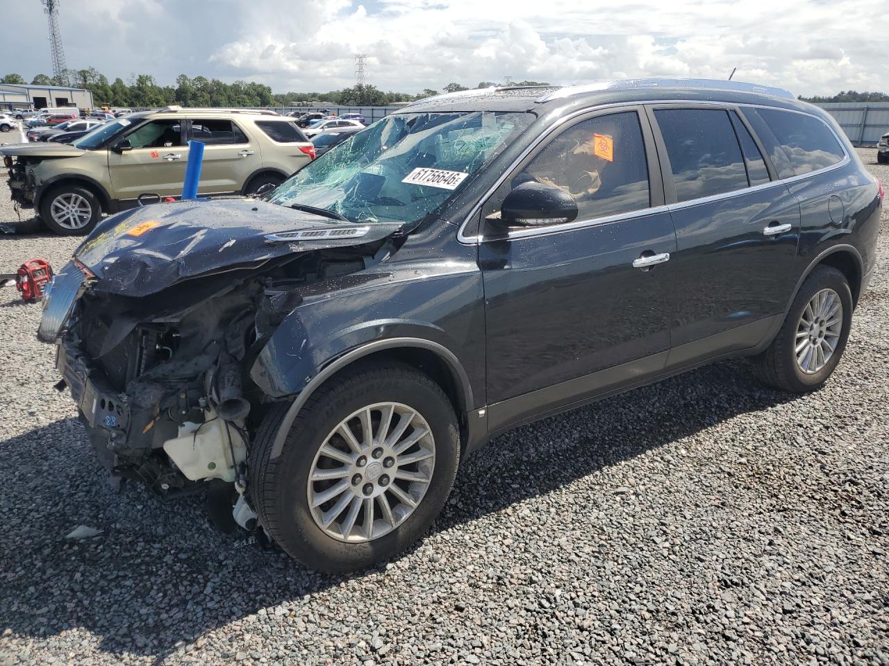 2010 Buick Enclave Cxl Black vin: 5GALRBED1AJ146527