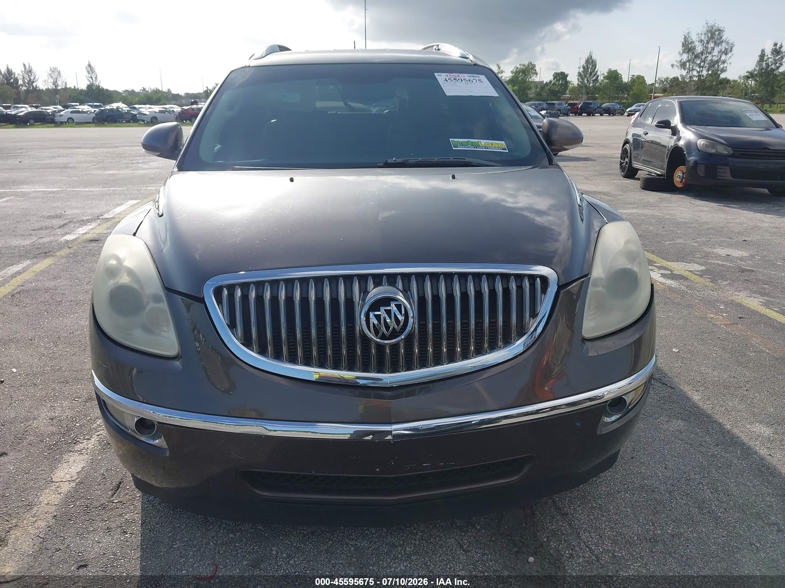 2010 Buick Enclave 1xl Brown vin: 5GALRBED2AJ150988