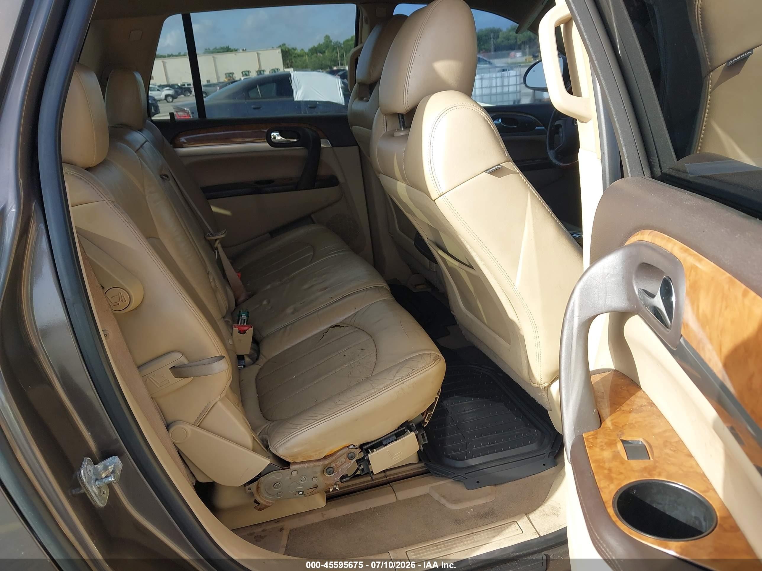 2010 Buick Enclave 1xl Brown vin: 5GALRBED2AJ150988