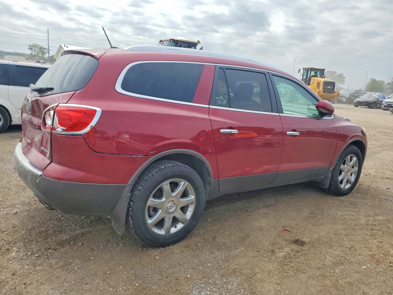 2010 Buick Enclave Cxl Maroon vin: 5GALRBED2AJ189970