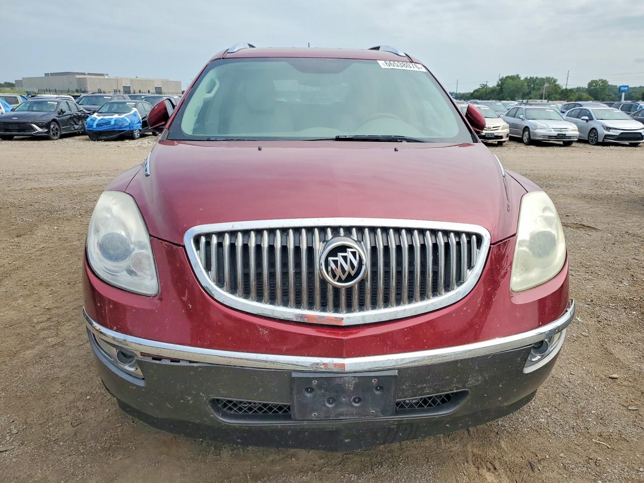 2010 Buick Enclave Cxl Maroon vin: 5GALRBED2AJ189970