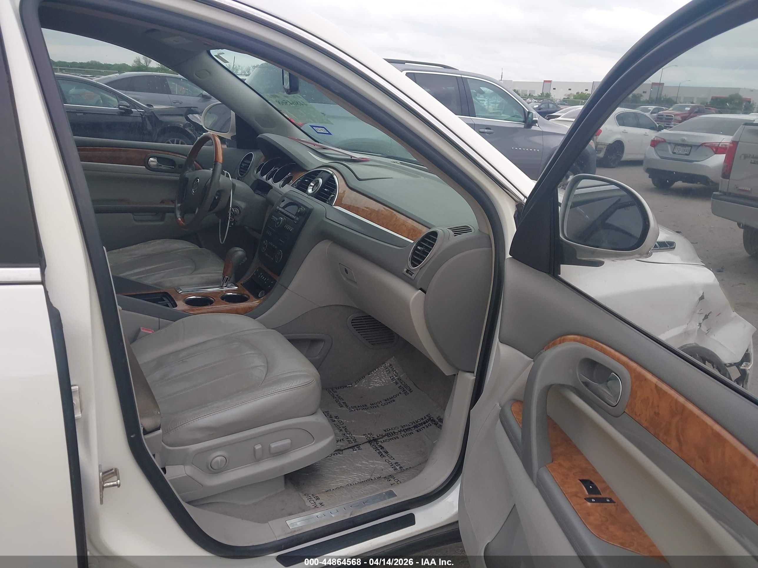 2010 Buick Enclave 1xl White vin: 5GALRBED2AJ192867