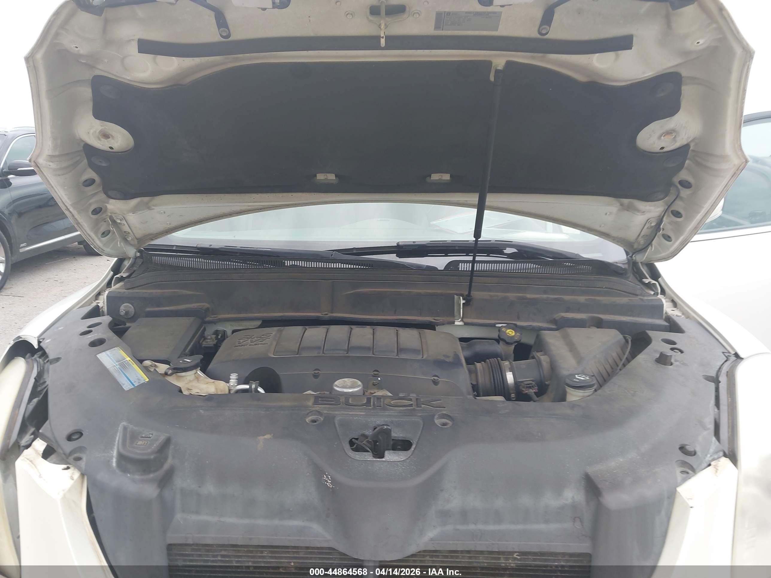 2010 Buick Enclave 1xl White vin: 5GALRBED2AJ192867
