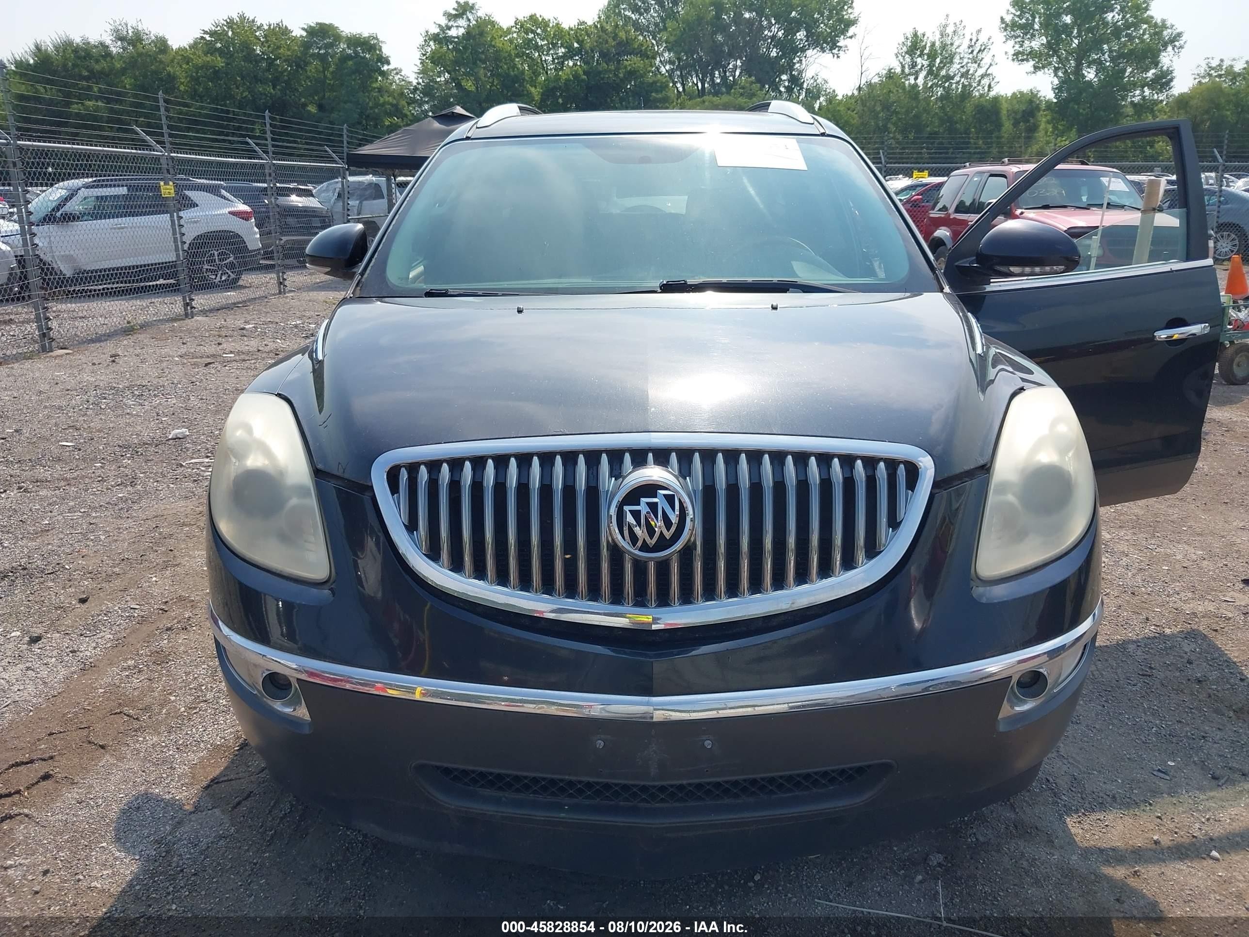 2010 Buick Enclave 1xl Black vin: 5GALRBED2AJ238603