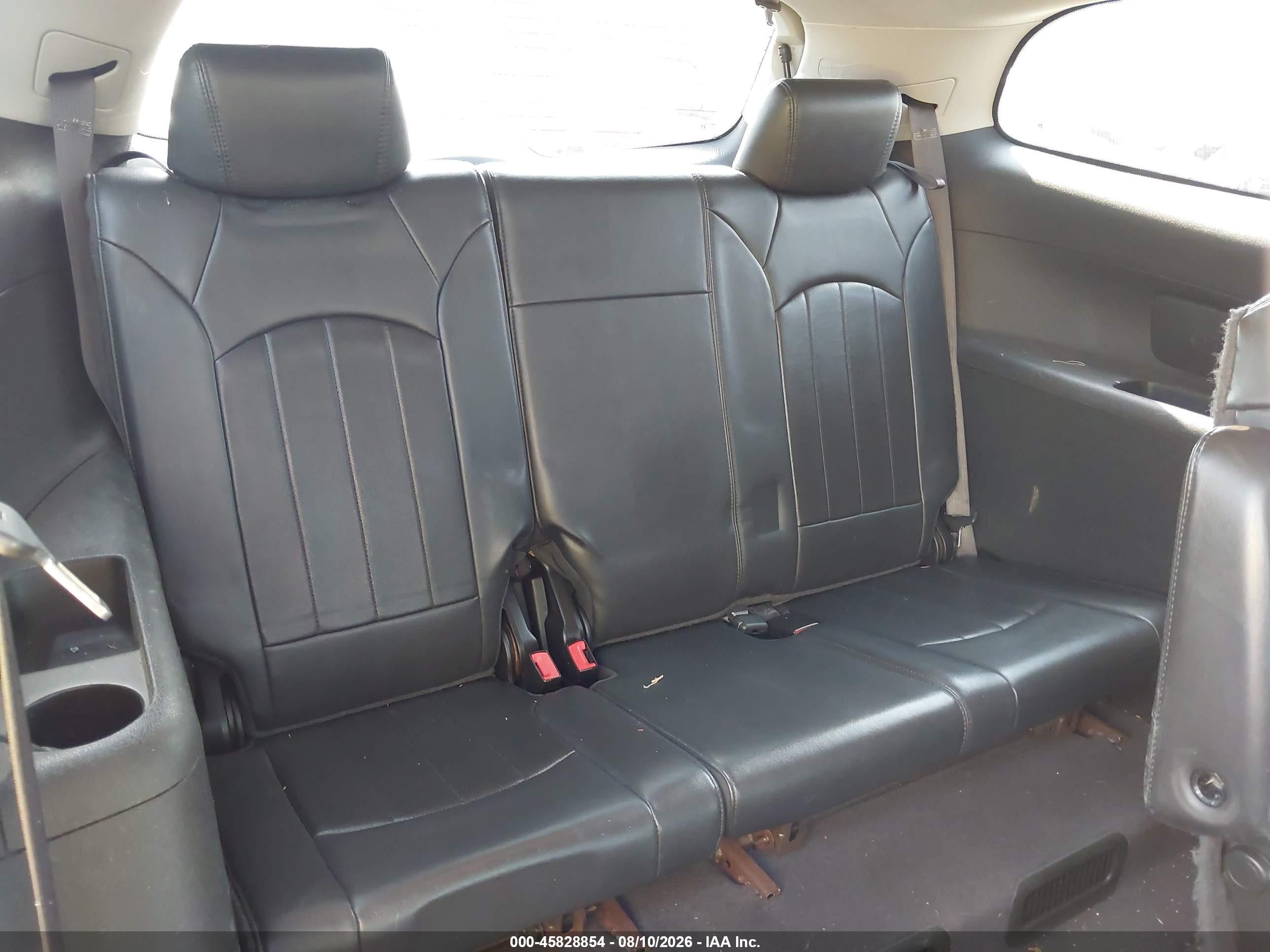 2010 Buick Enclave 1xl Black vin: 5GALRBED2AJ238603