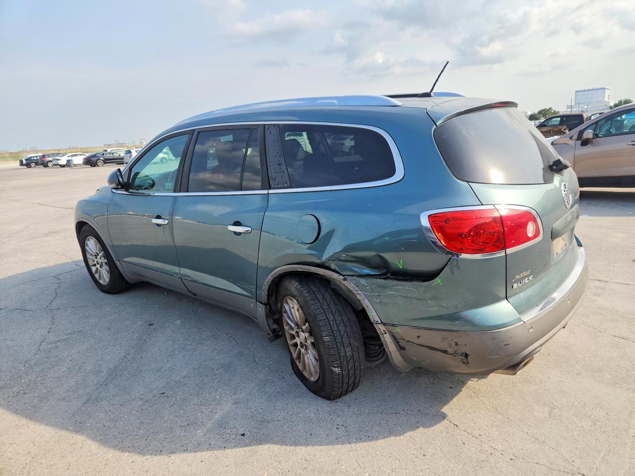 2010 Buick Enclave Cxl Turquoise vin: 5GALRBED3AJ150739