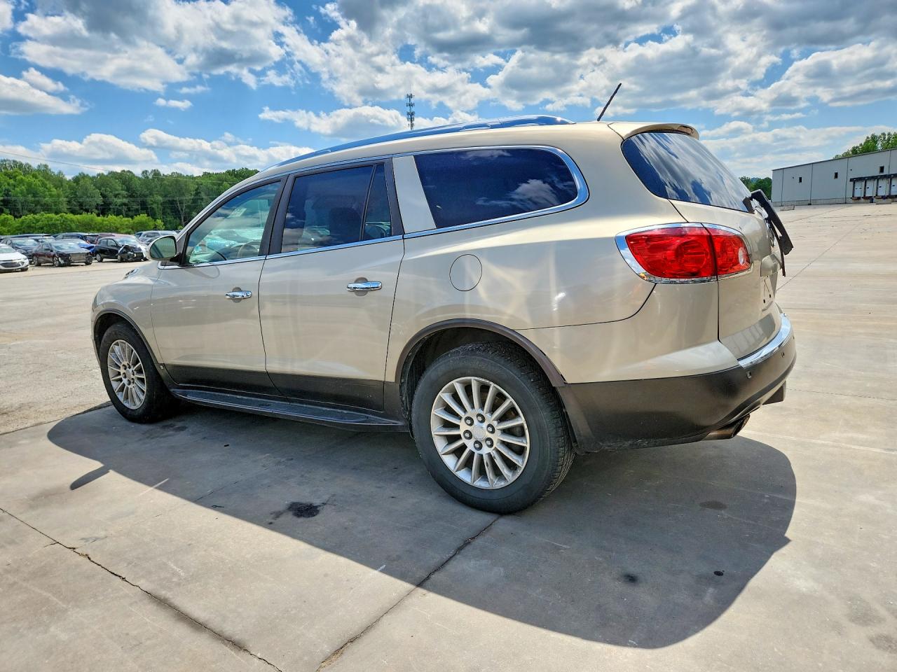 2010 Buick Enclave Cxl Beige vin: 5GALRBED3AJ185104