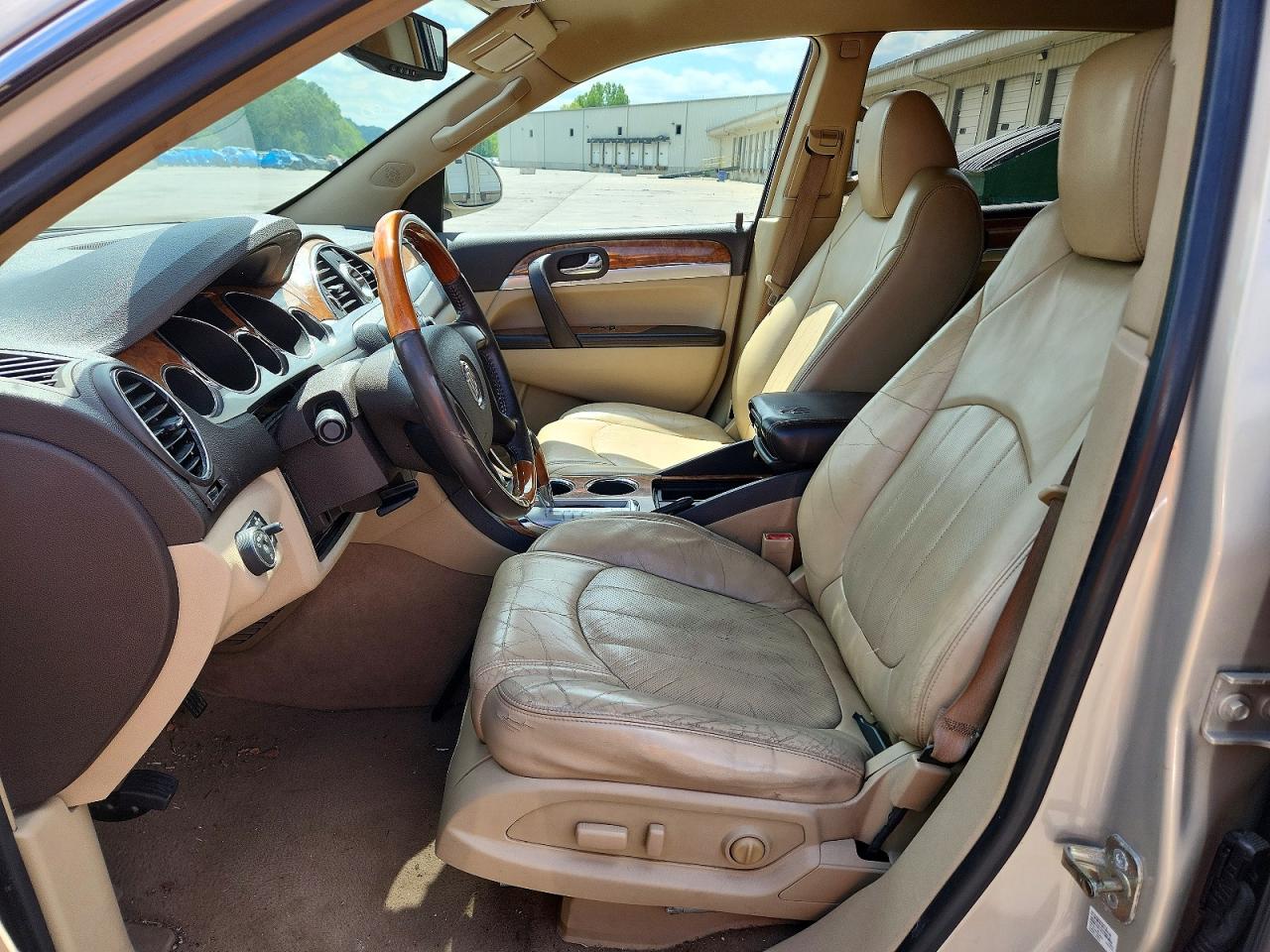2010 Buick Enclave Cxl Beige vin: 5GALRBED3AJ185104