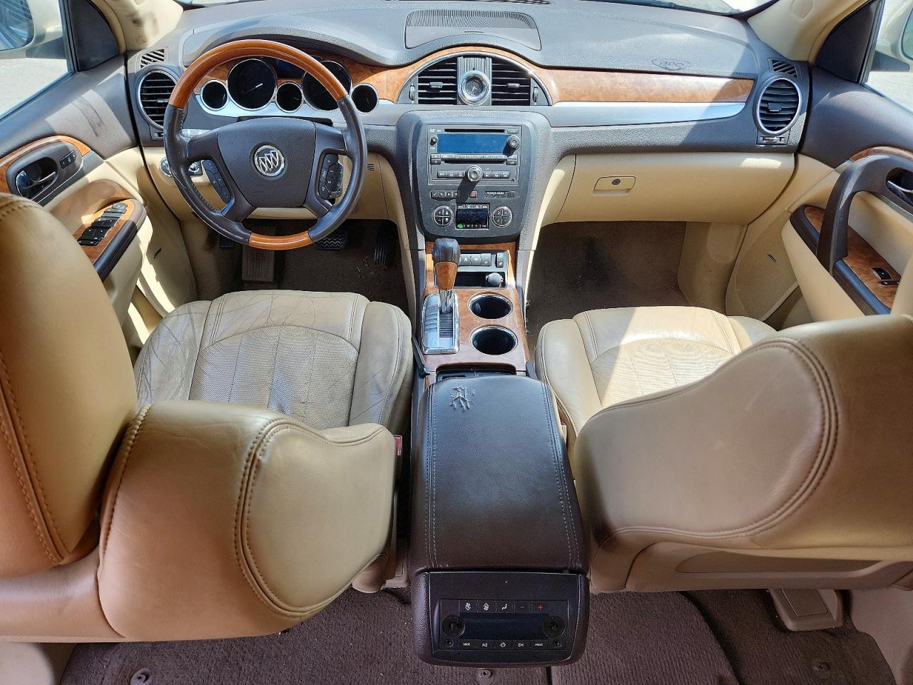 2010 Buick Enclave Cxl Beige vin: 5GALRBED3AJ185104