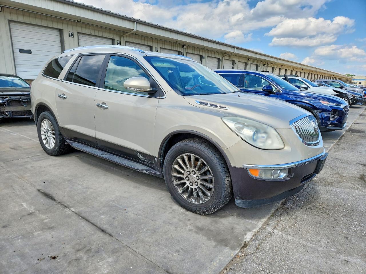 2010 Buick Enclave Cxl Beige vin: 5GALRBED3AJ185104