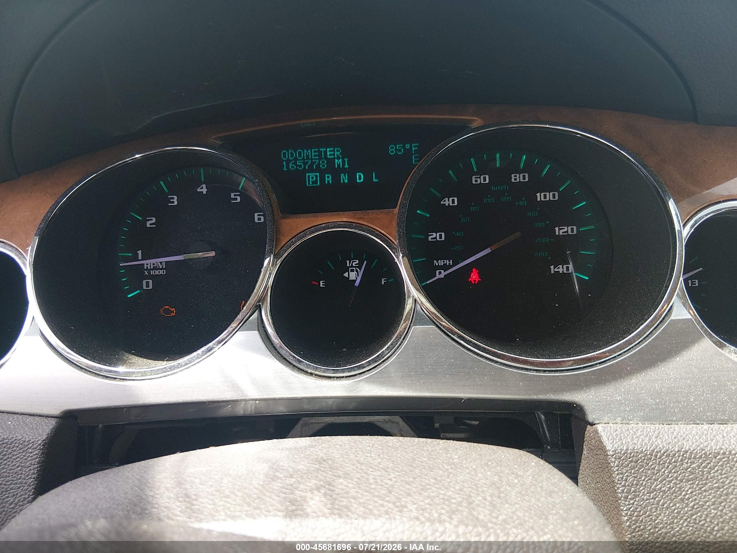 2010 Buick Enclave 1xl Beige vin: 5GALRBED3AJ215993