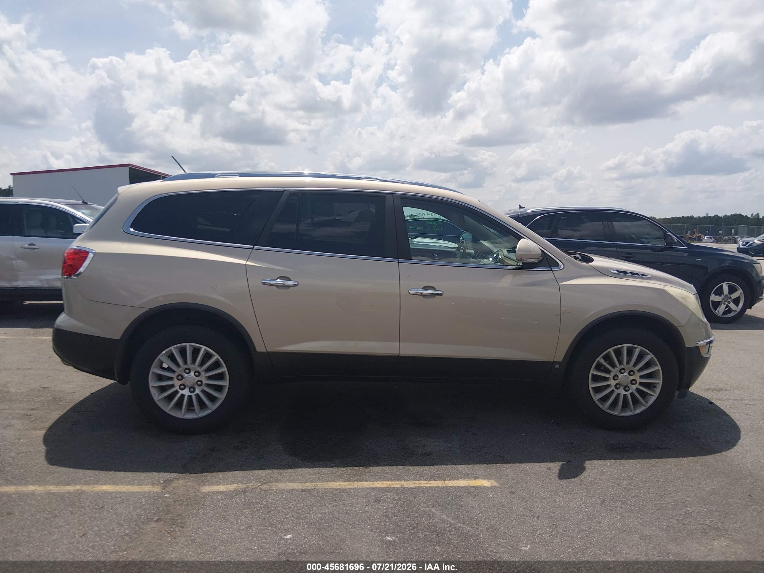 2010 Buick Enclave 1xl Beige vin: 5GALRBED3AJ215993