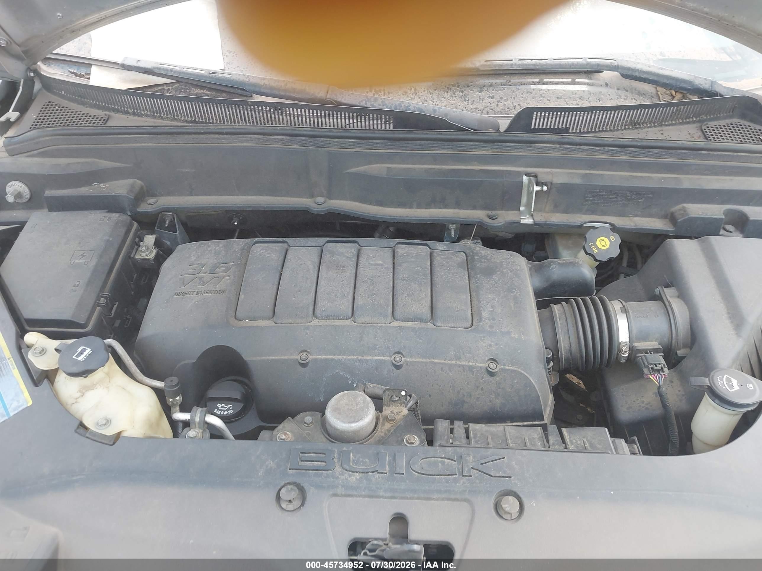 2010 Buick Enclave 1xl Silver vin: 5GALRBED4AJ191526