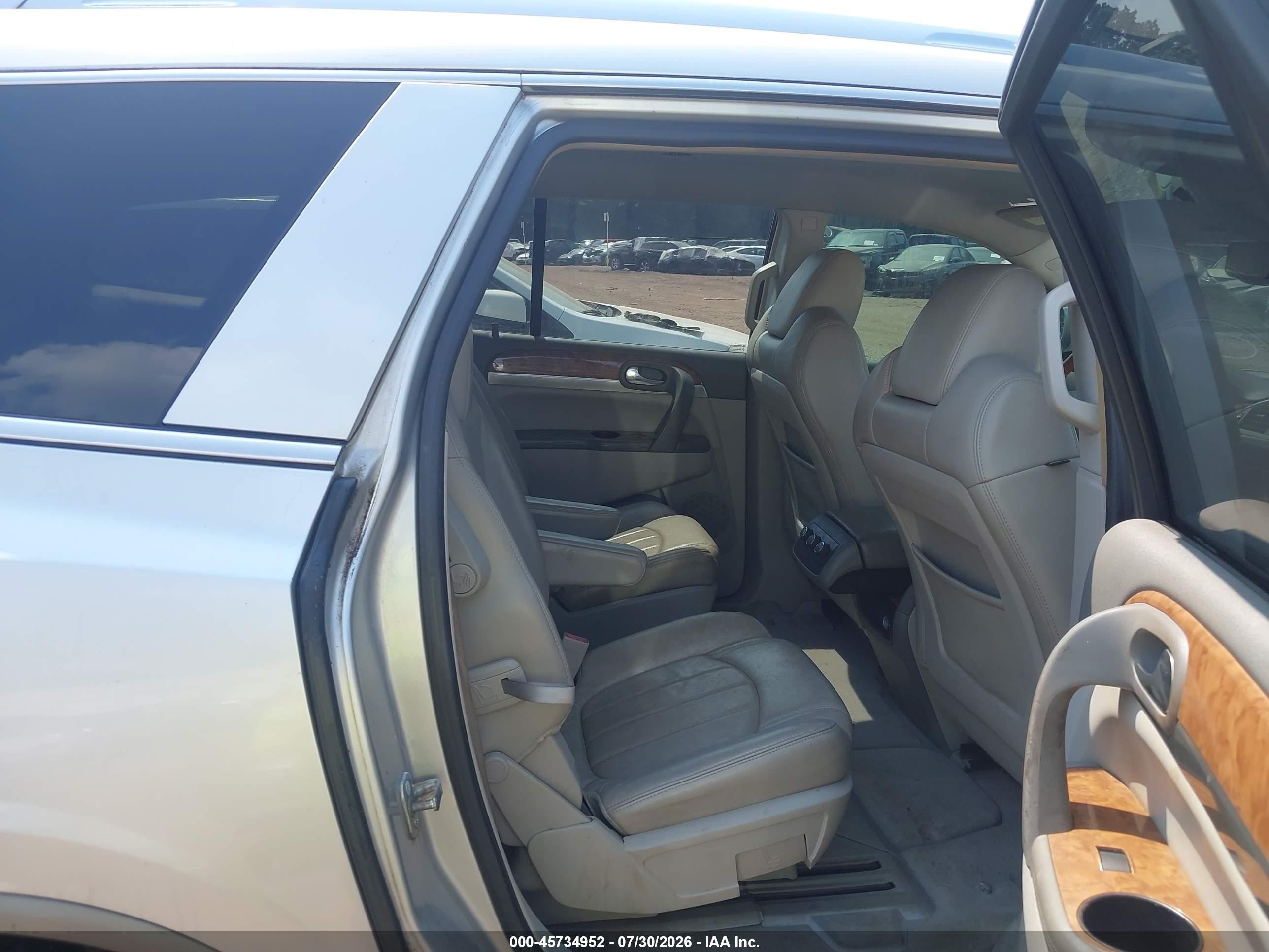 2010 Buick Enclave 1xl Silver vin: 5GALRBED4AJ191526