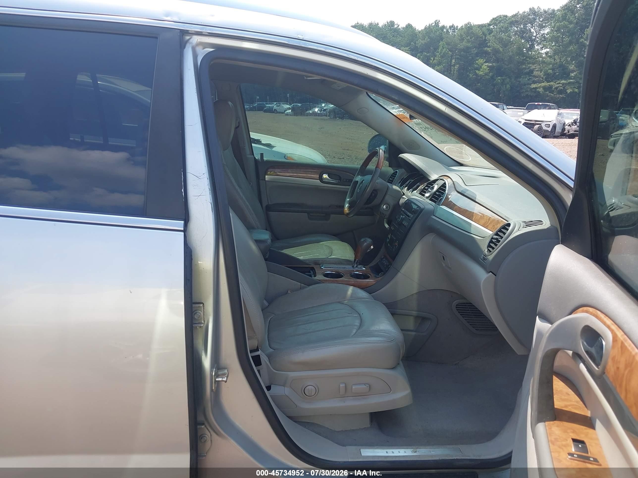 2010 Buick Enclave 1xl Silver vin: 5GALRBED4AJ191526