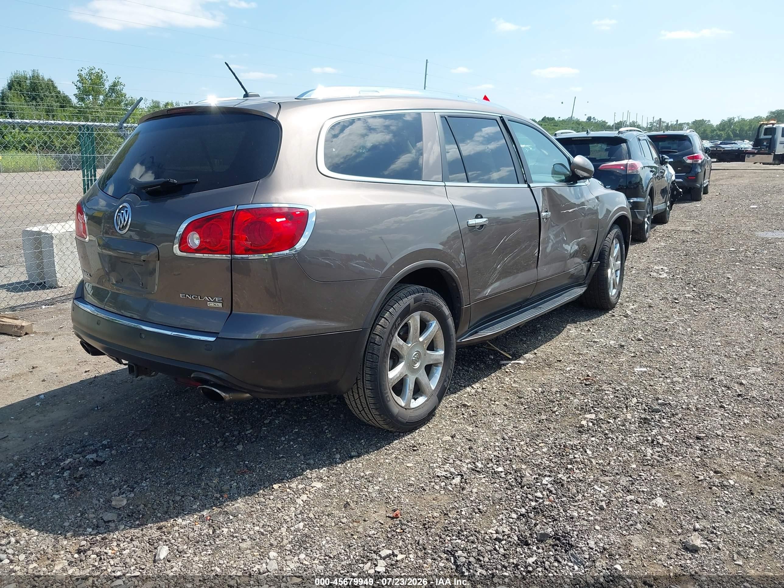 2010 Buick Enclave 1xl Gray vin: 5GALRBED4AJ248002