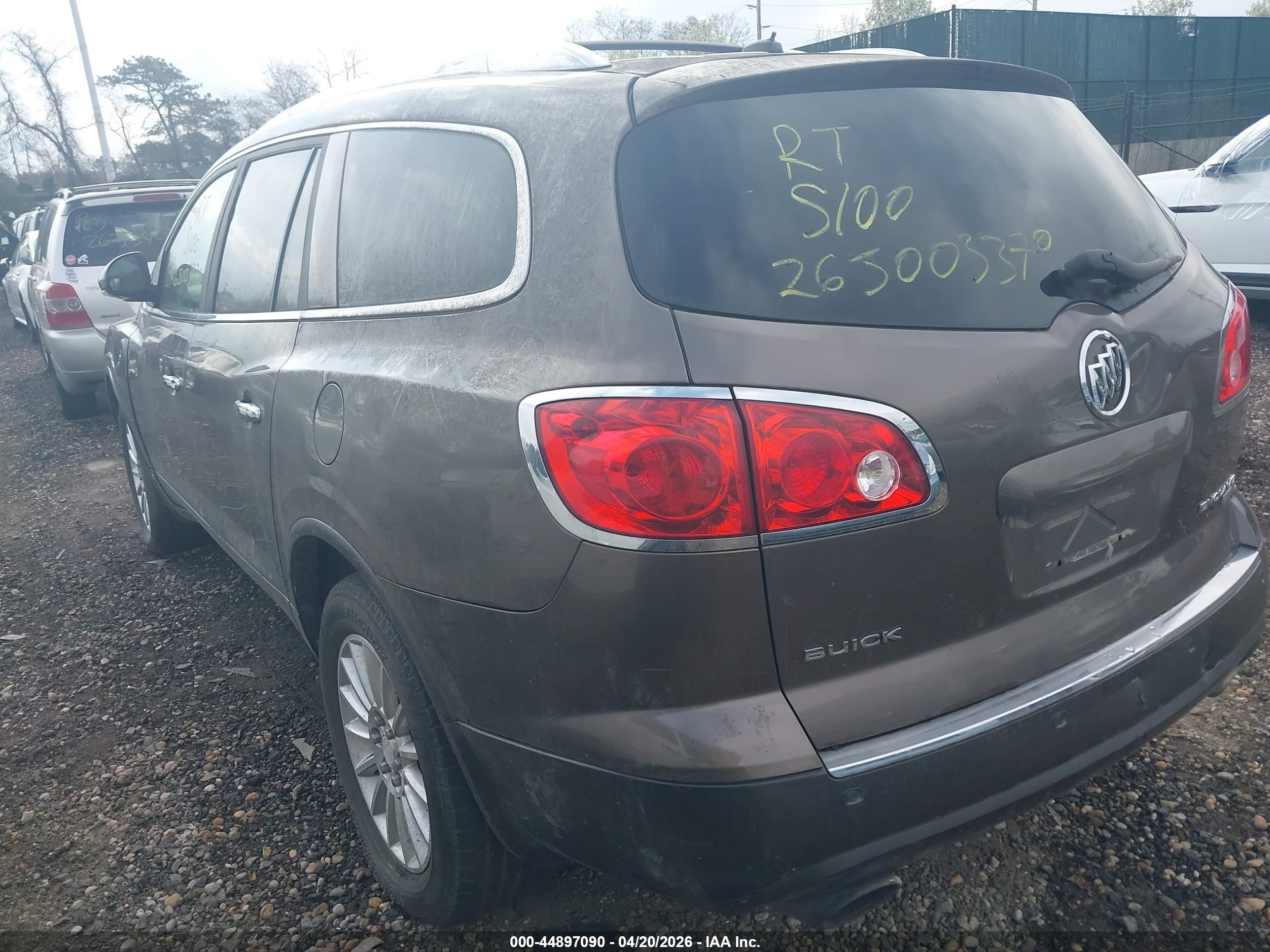 2010 Buick Enclave 1xl Tan vin: 5GALRBED5AJ126233