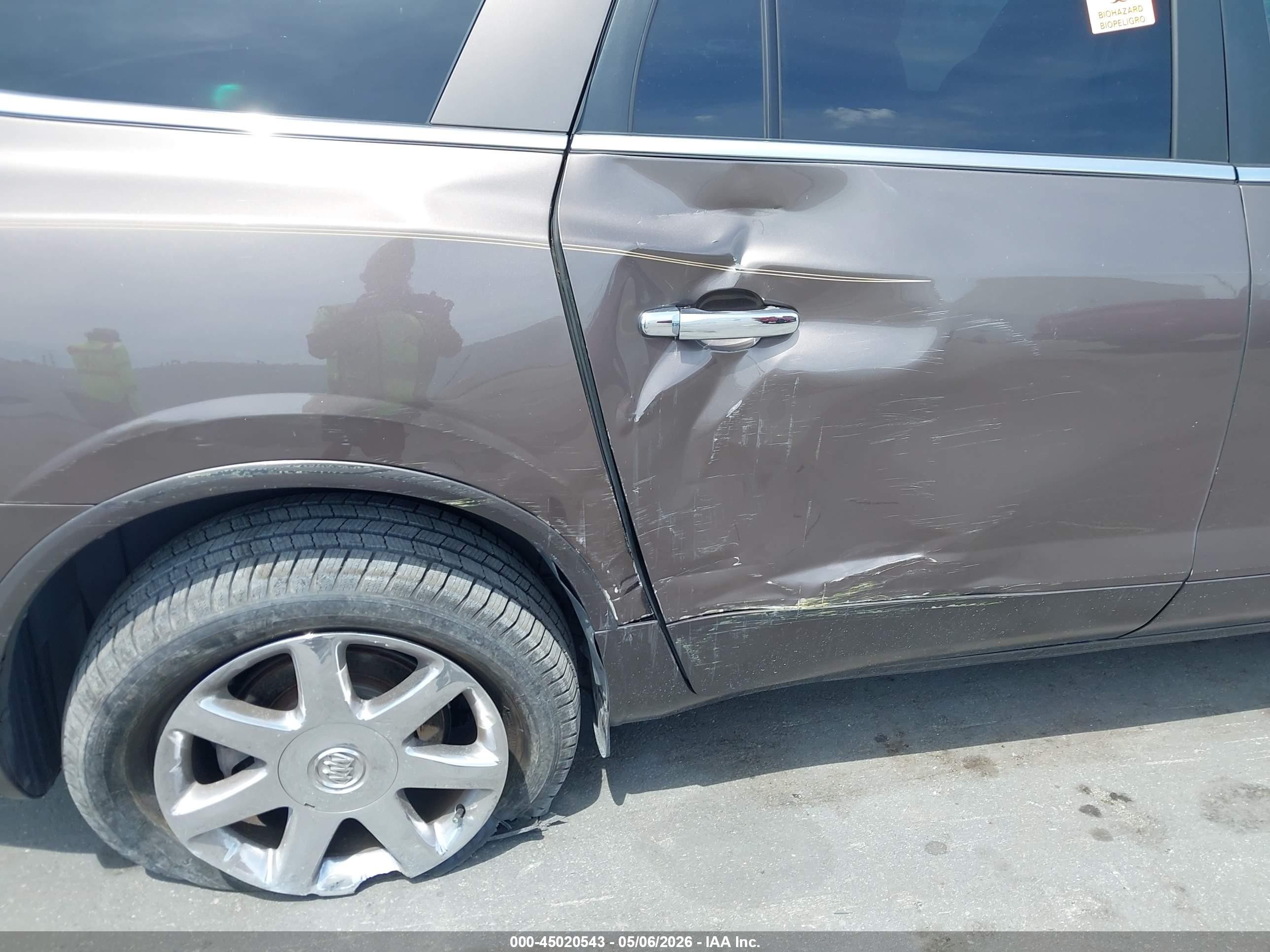2010 Buick Enclave 1xl Brown vin: 5GALRBED5AJ265956