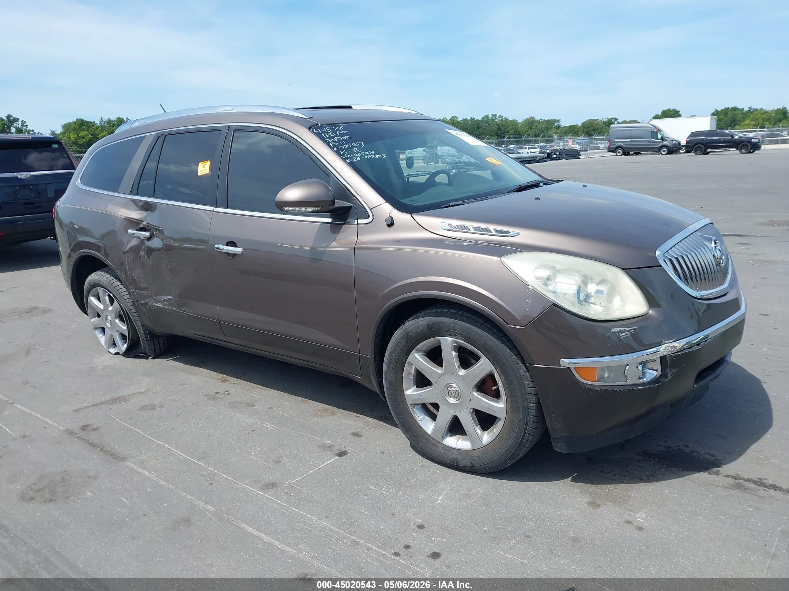 2010 Buick Enclave 1xl Brown vin: 5GALRBED5AJ265956