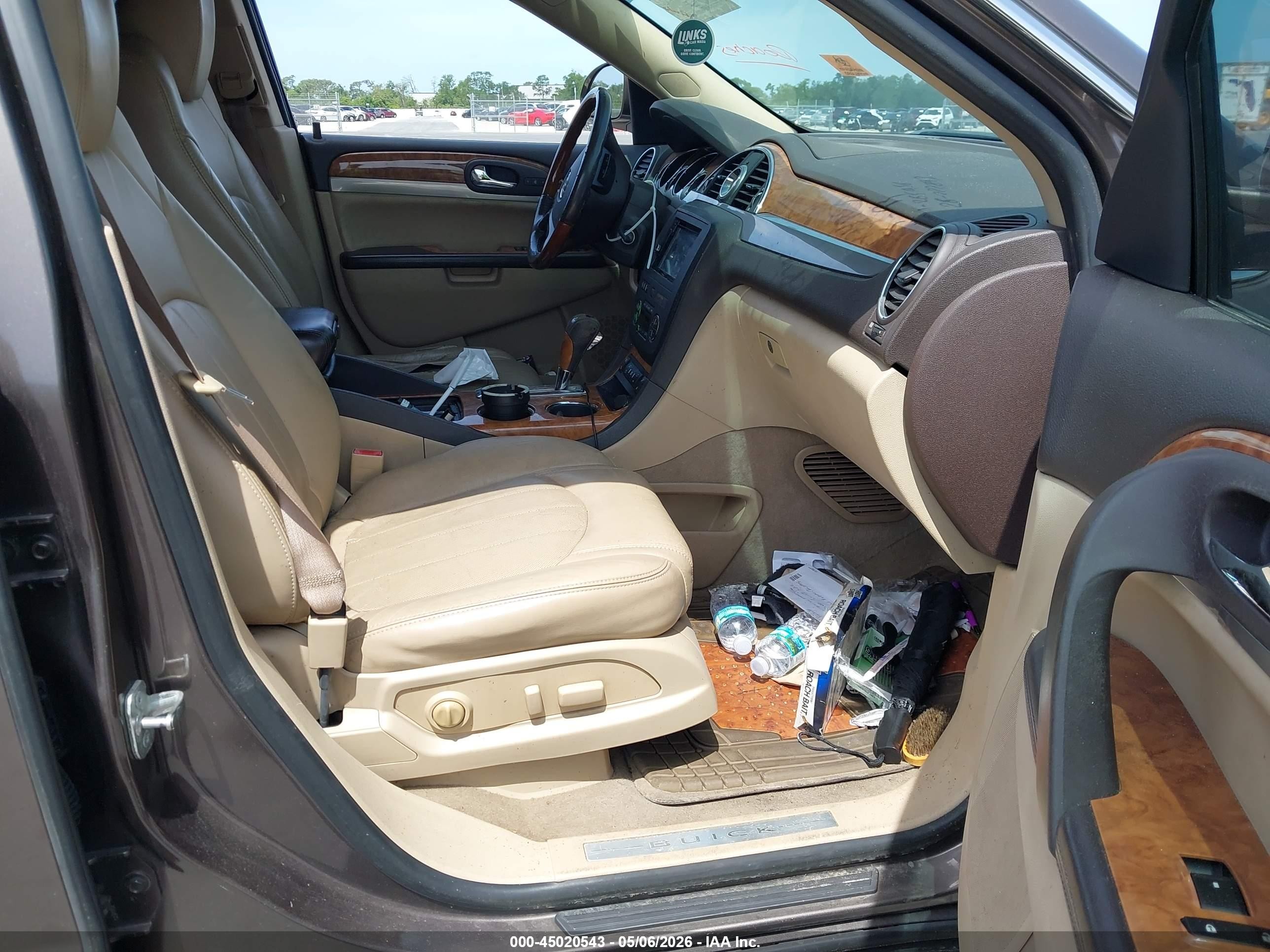 2010 Buick Enclave 1xl Brown vin: 5GALRBED5AJ265956
