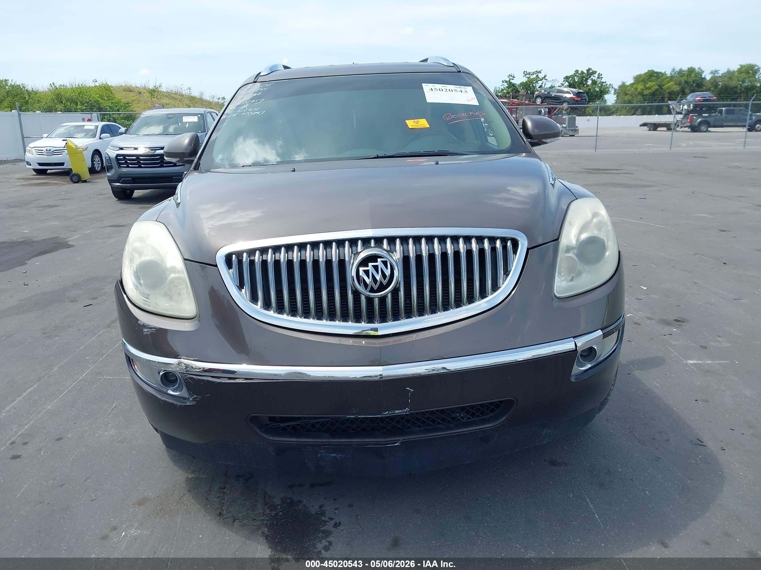 2010 Buick Enclave 1xl Brown vin: 5GALRBED5AJ265956
