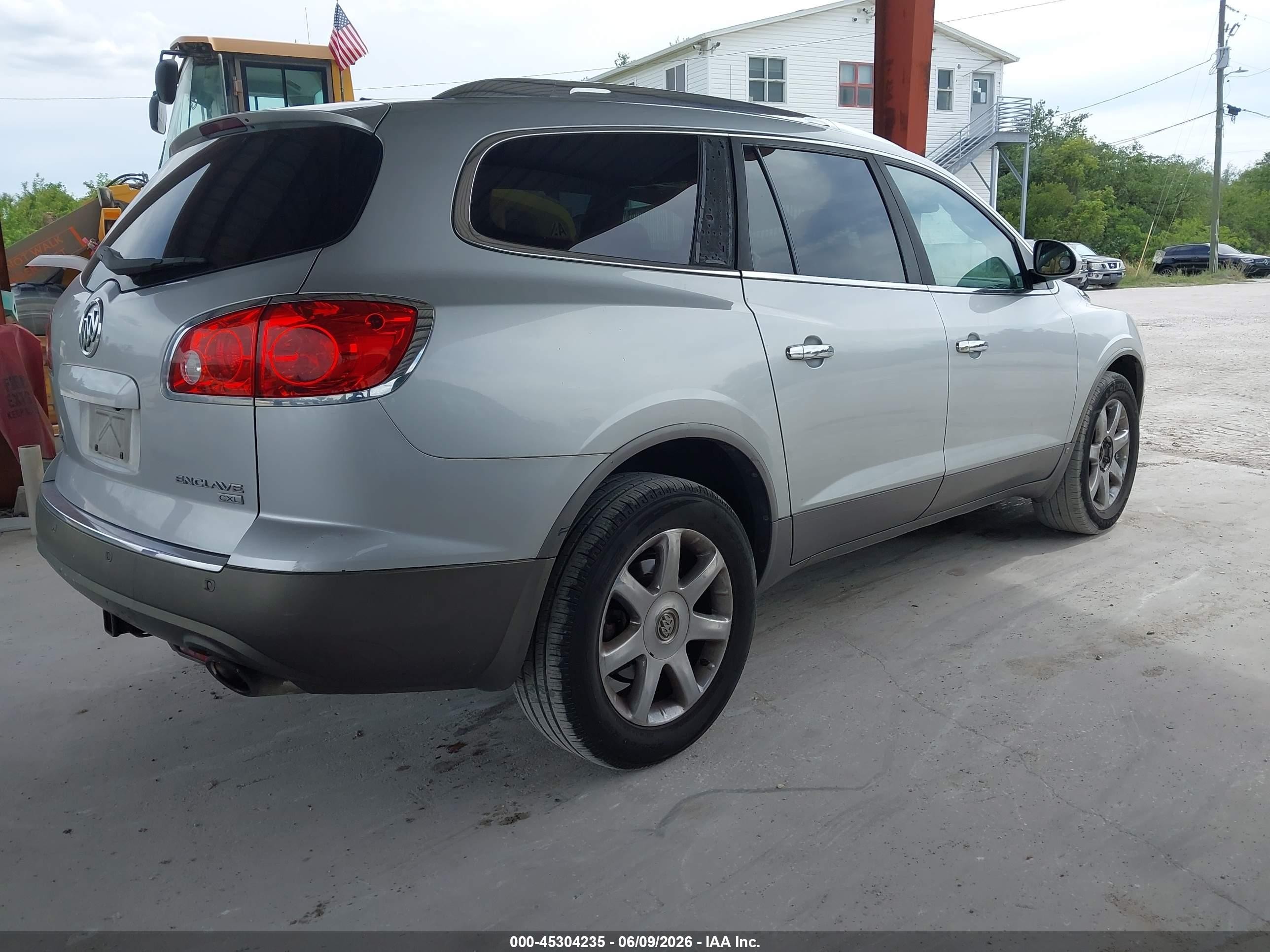 2010 Buick Enclave 1xl Silver vin: 5GALRBED6AJ208875