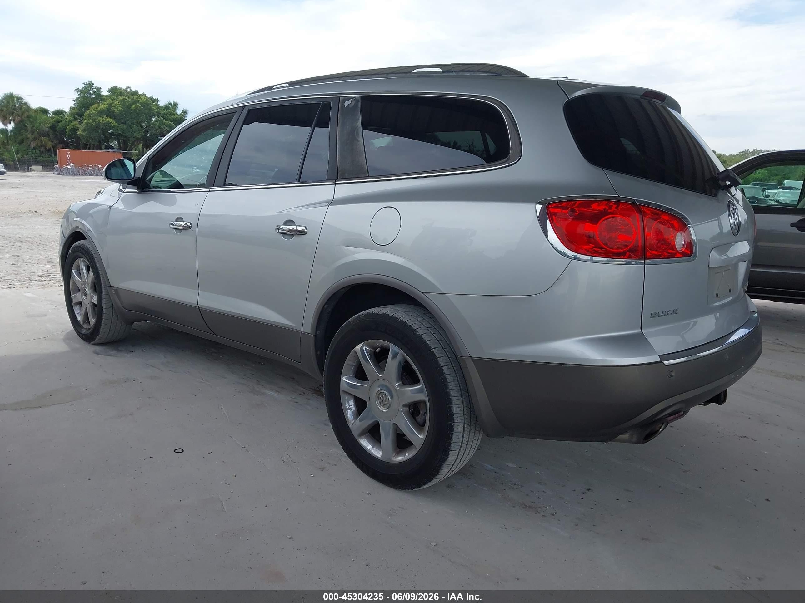 2010 Buick Enclave 1xl Silver vin: 5GALRBED6AJ208875