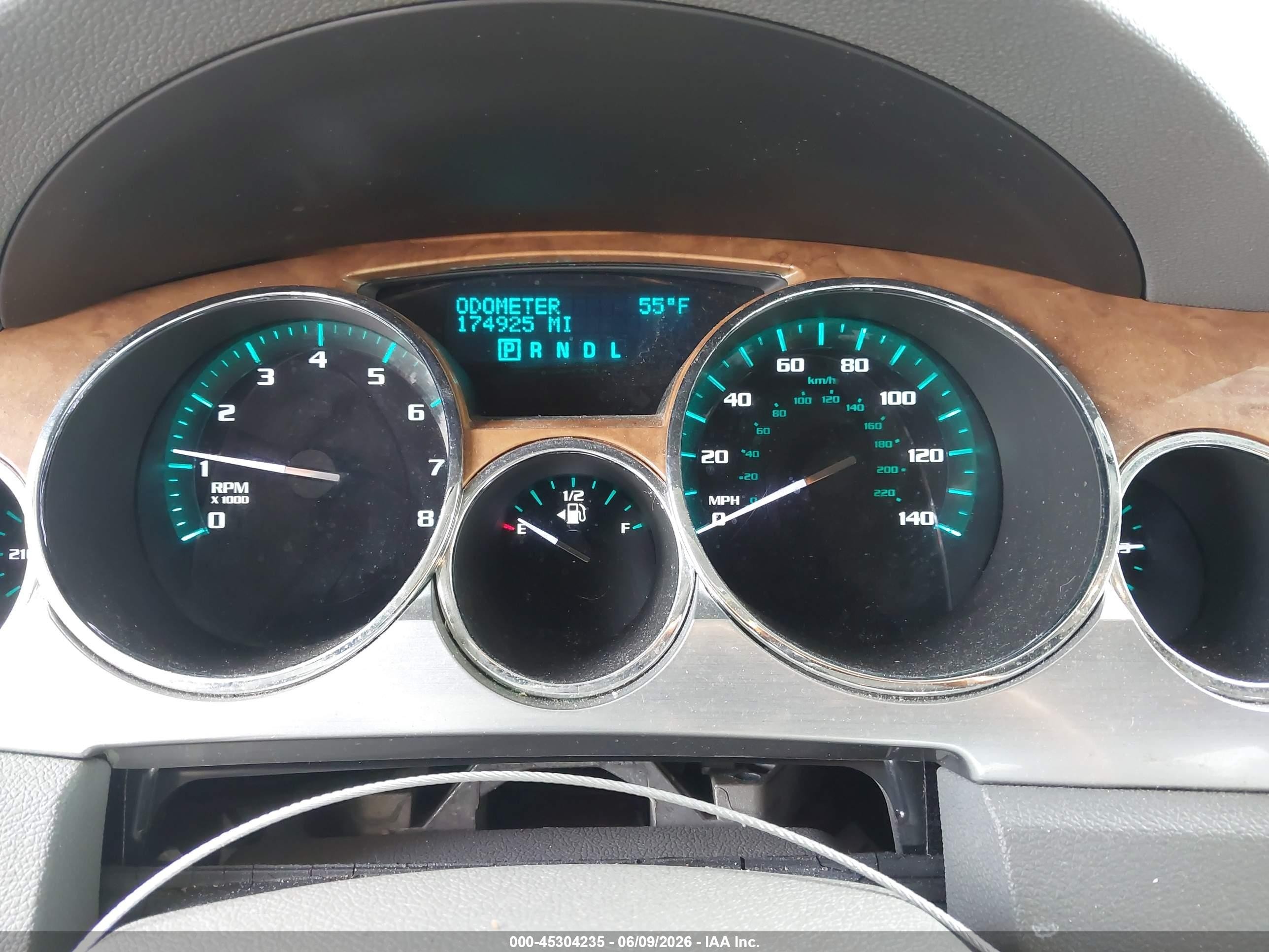 2010 Buick Enclave 1xl Silver vin: 5GALRBED6AJ208875