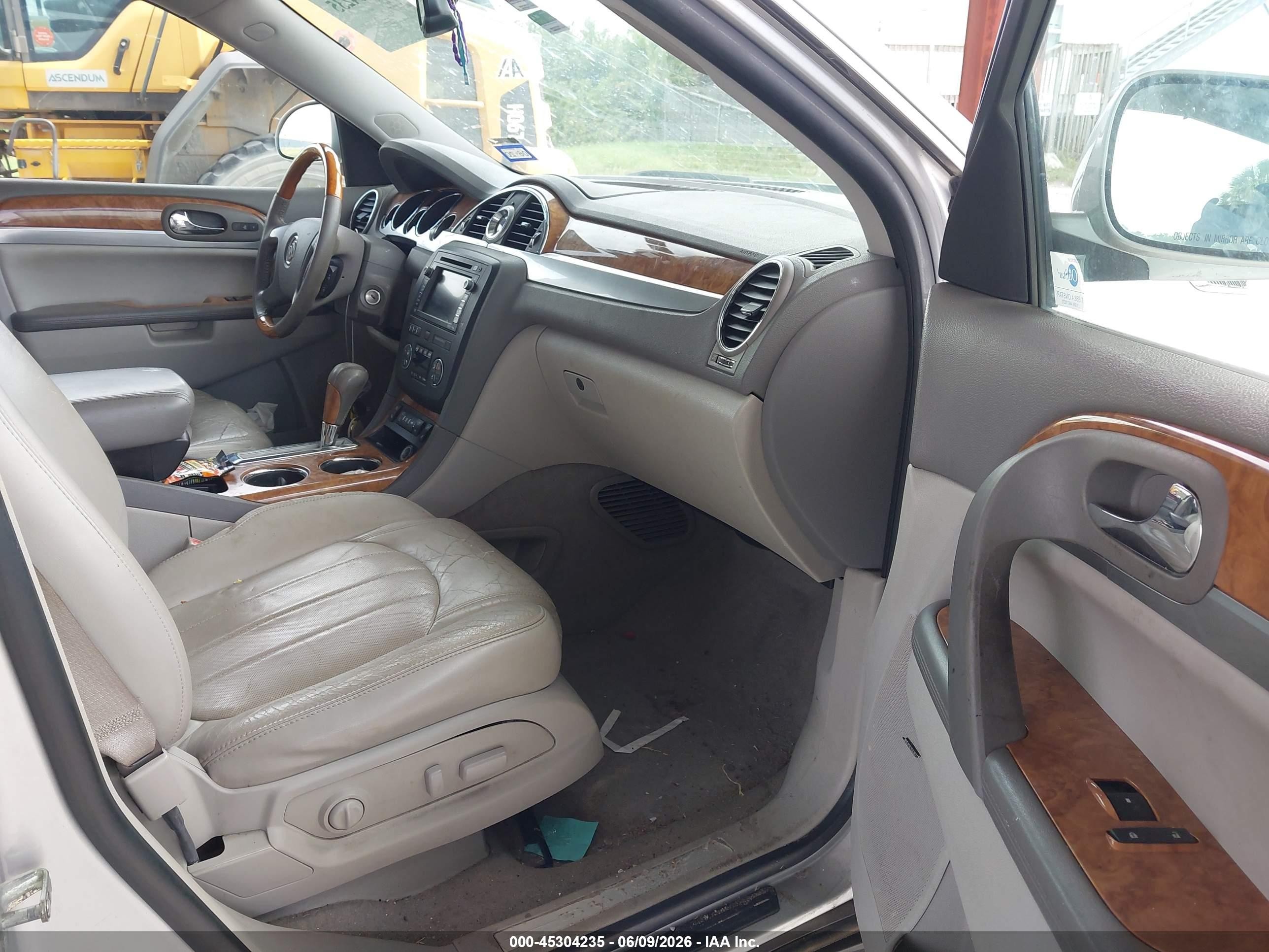 2010 Buick Enclave 1xl Silver vin: 5GALRBED6AJ208875