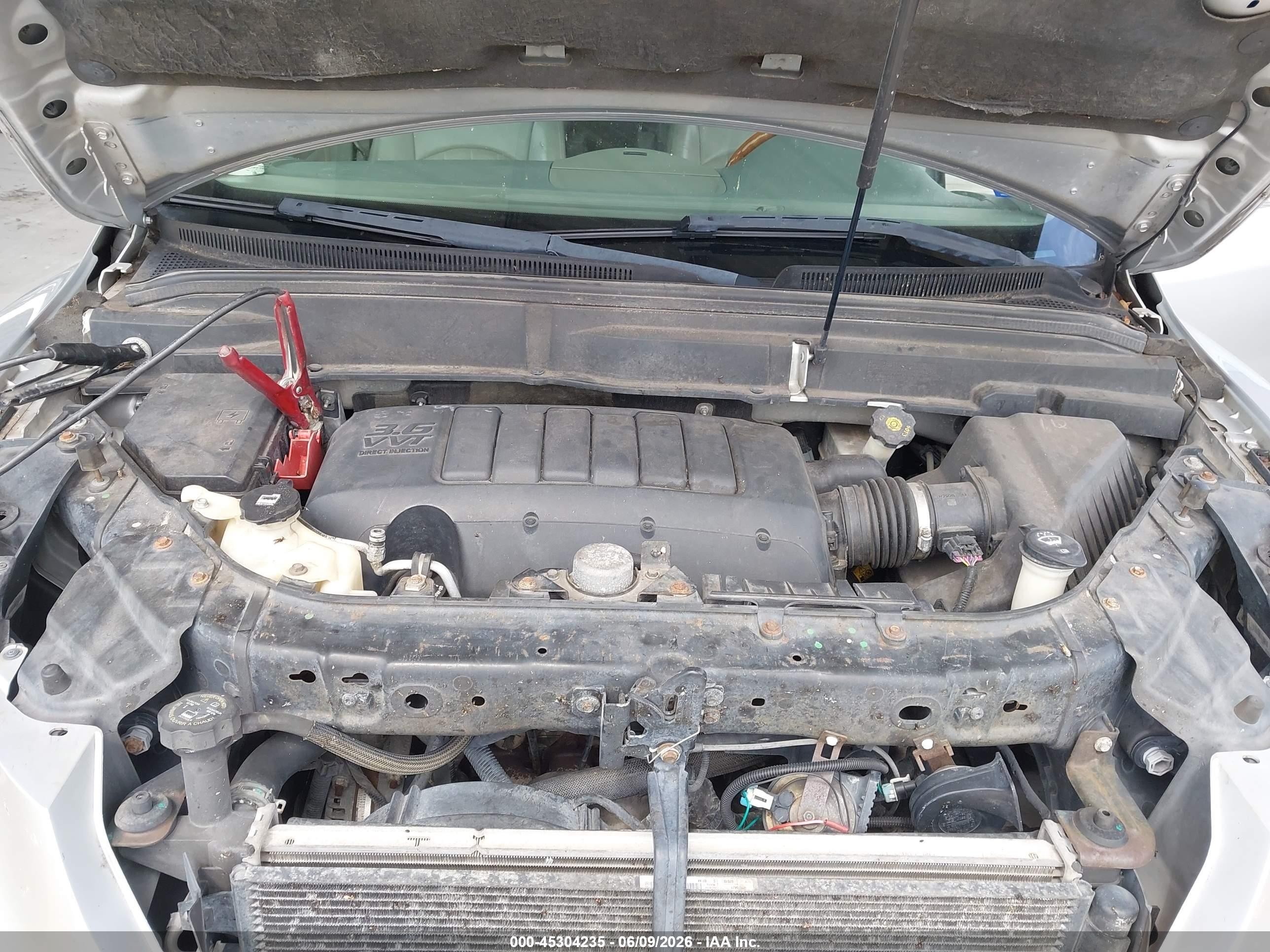 2010 Buick Enclave 1xl Silver vin: 5GALRBED6AJ208875
