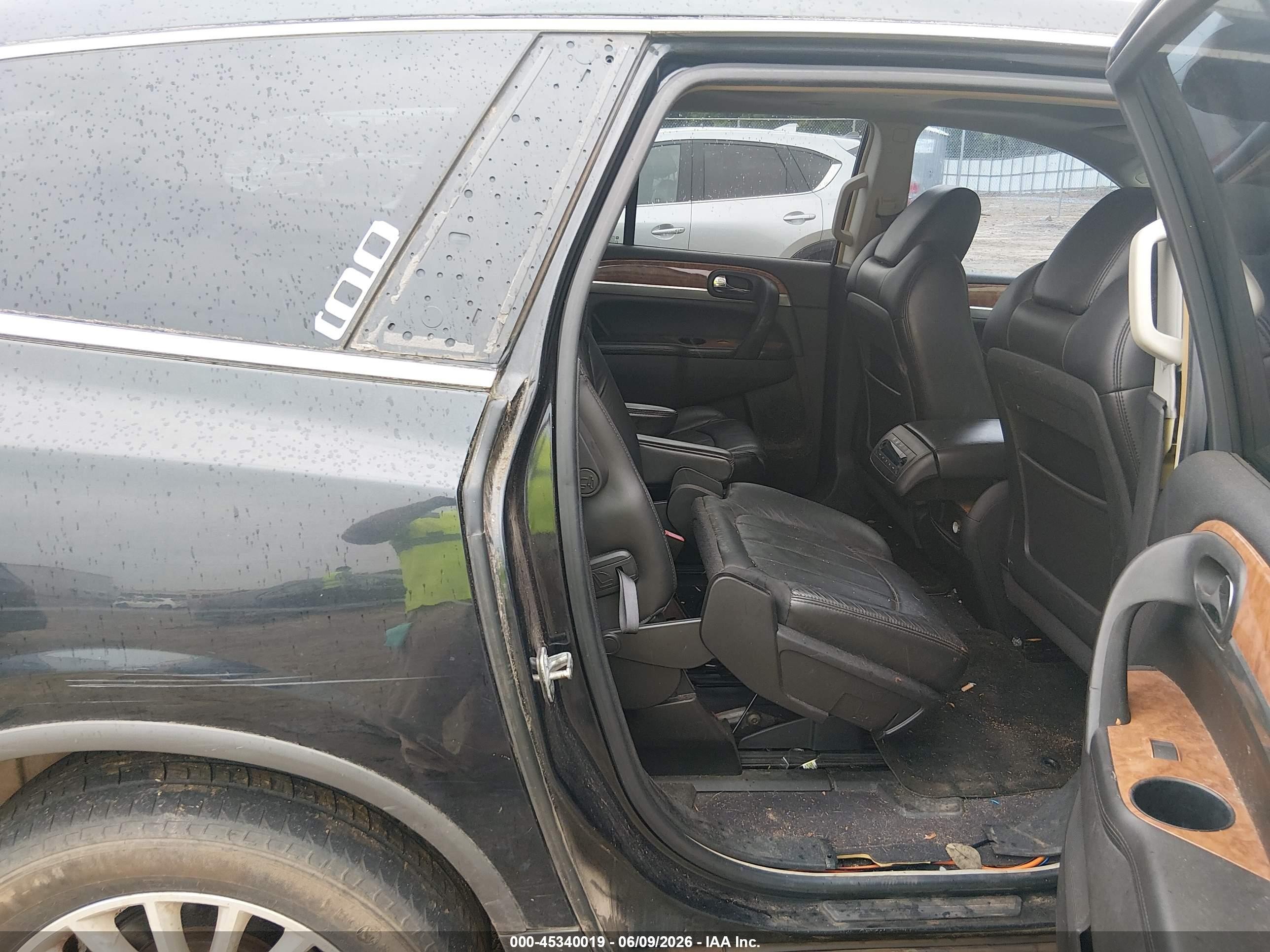 2010 Buick Enclave 1xl Black vin: 5GALRBED8AJ190332
