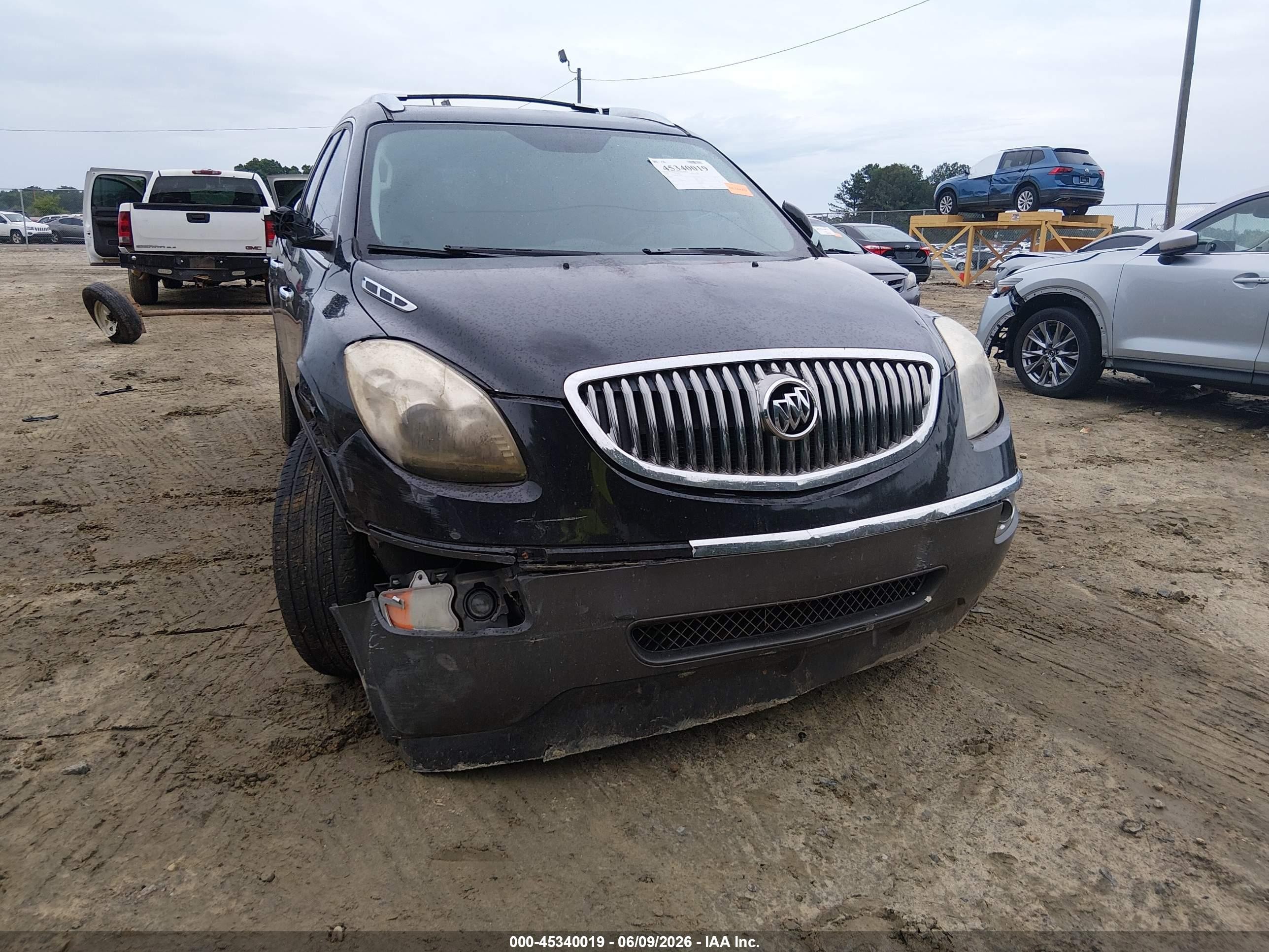 2010 Buick Enclave 1xl Black vin: 5GALRBED8AJ190332