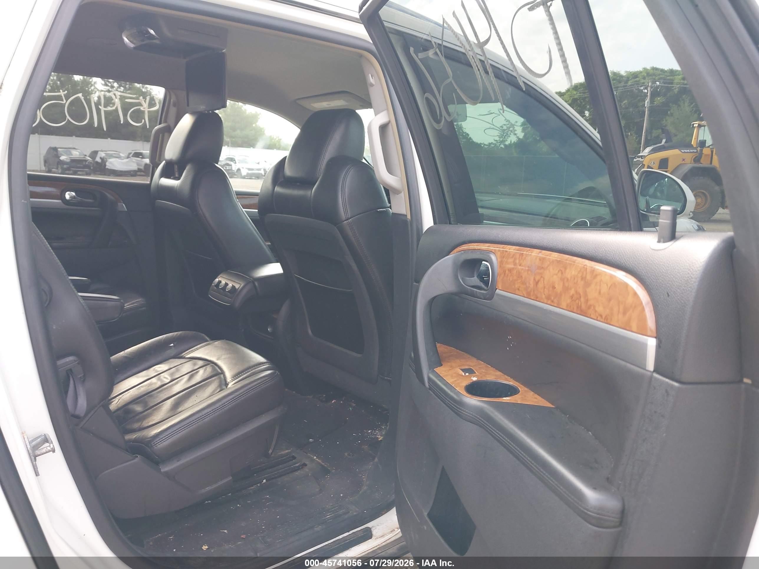 2010 Buick Enclave 1xl White vin: 5GALRBED9AJ122475