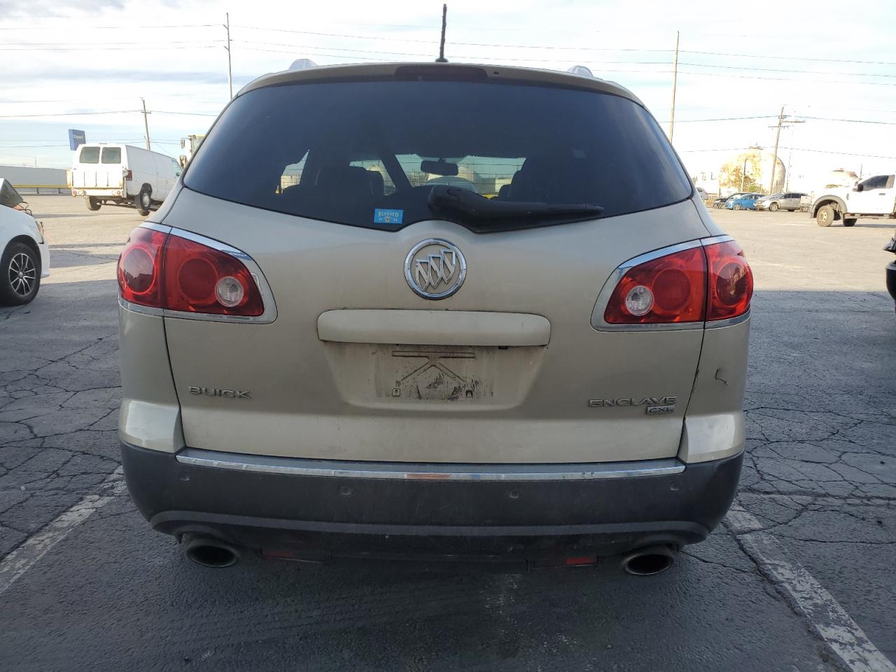 2010 Buick Enclave Cxl Silver vin: 5GALRBED9AJ181574