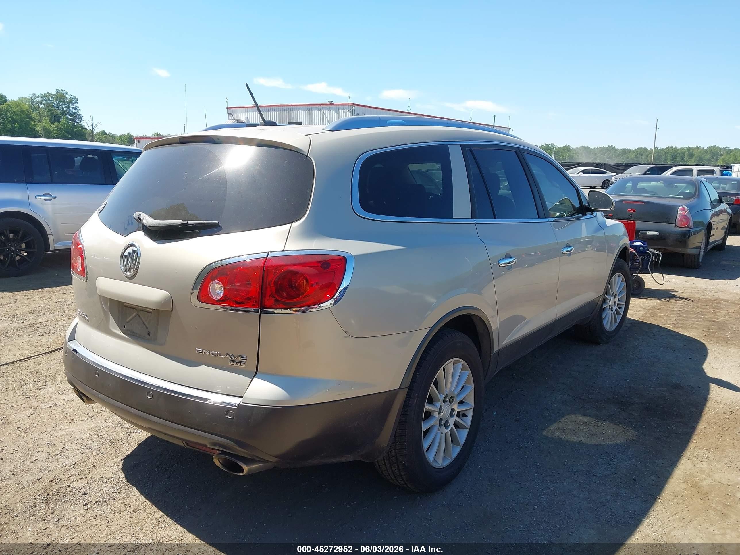 2010 Buick Enclave 1xl Beige vin: 5GALRBEDXAJ153394