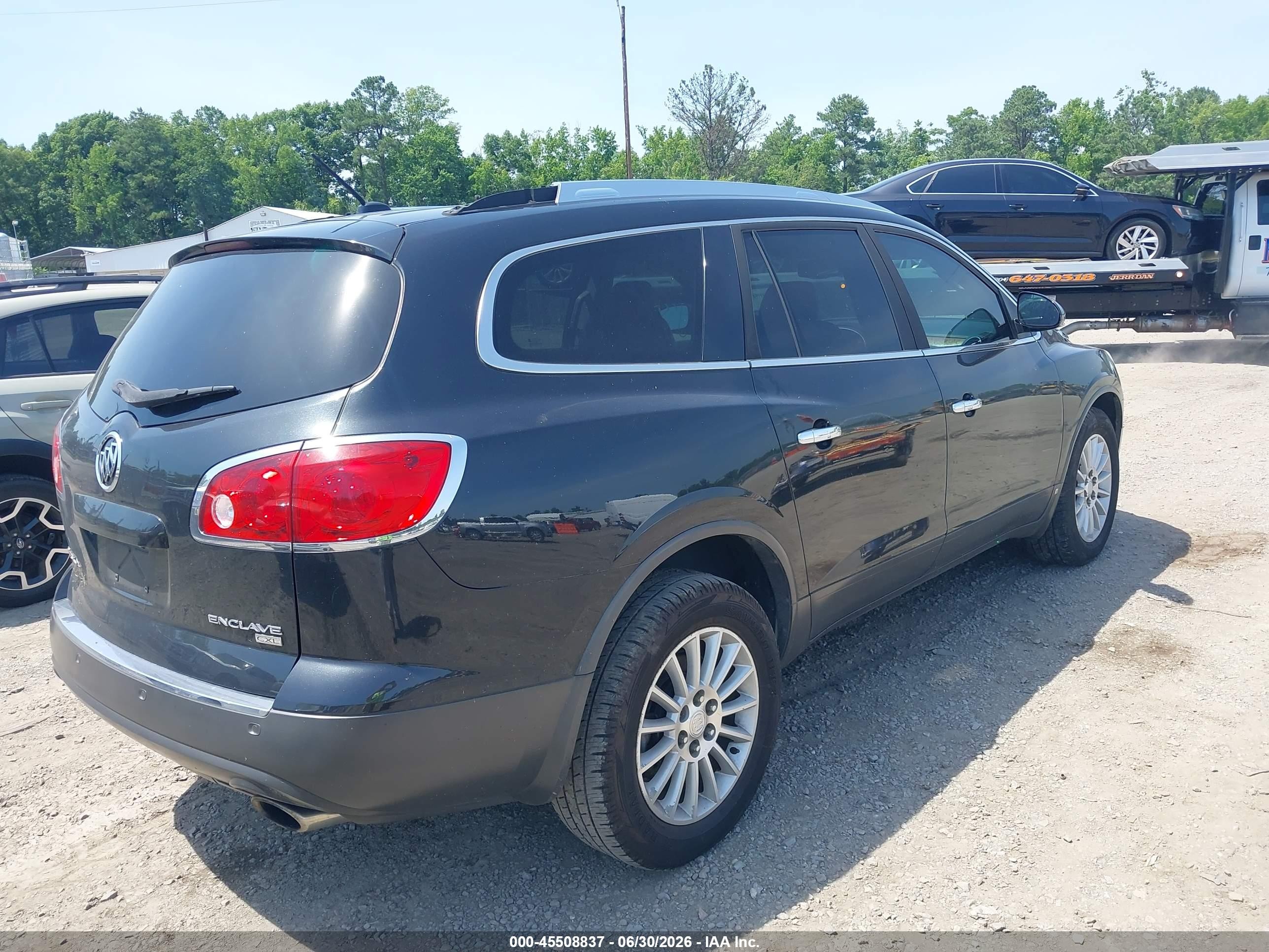 2010 Buick Enclave 1xl Black vin: 5GALRBEDXAJ218728